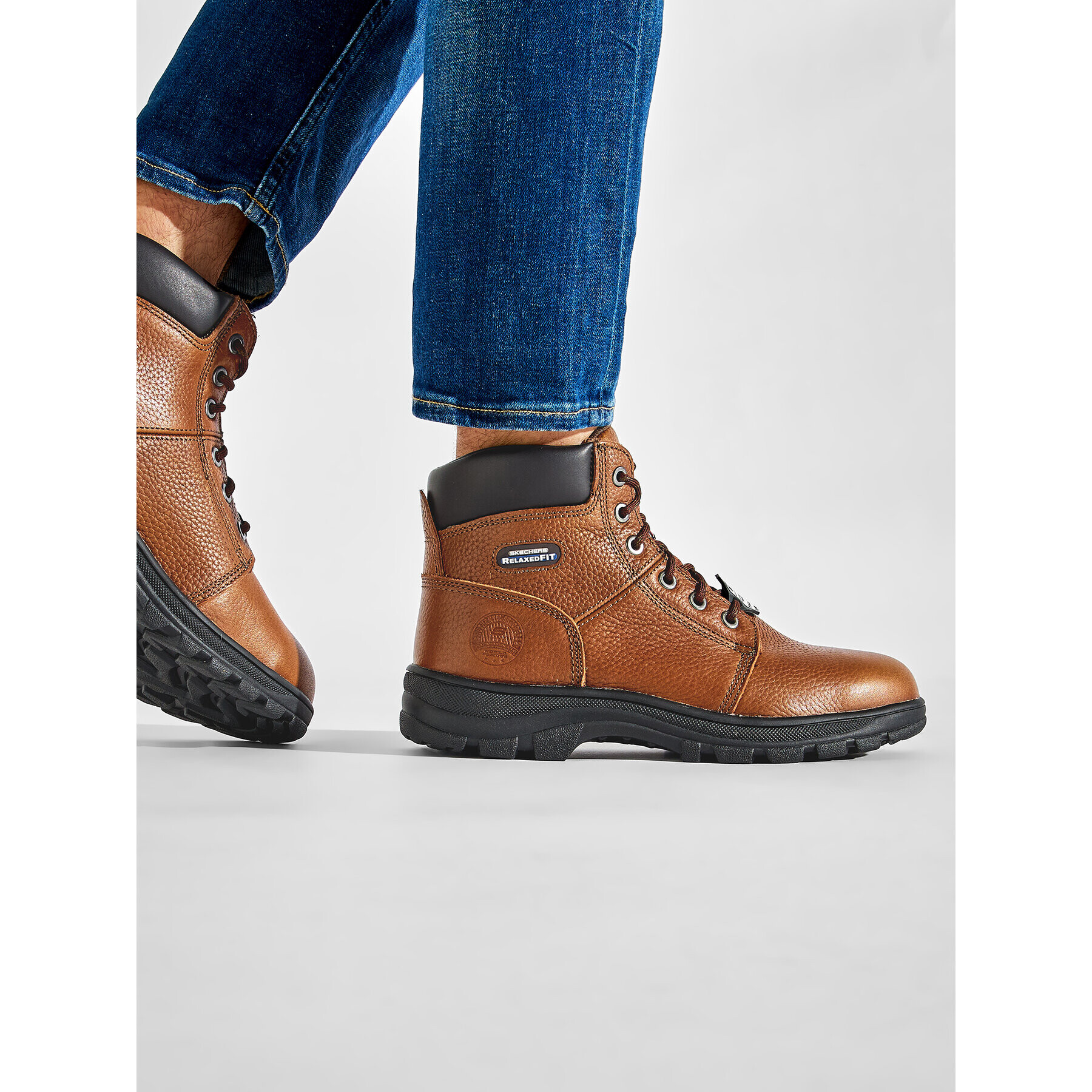Skechers Обувки Workshire 77009EC/BRN Кафяв - Pepit.bg