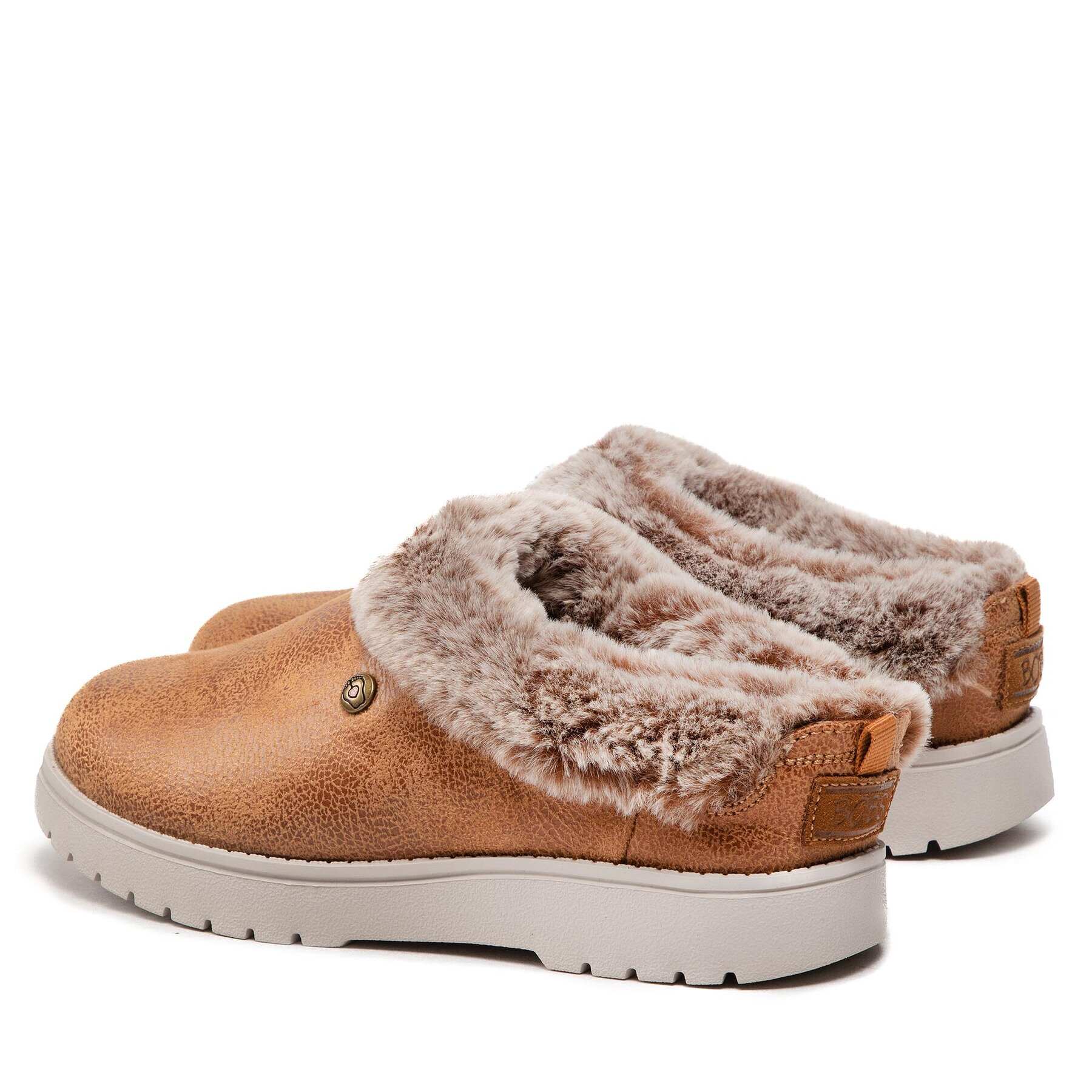 Skechers Пантофи BOBS Indoor Remix 113362/CSN Кафяв - Pepit.bg