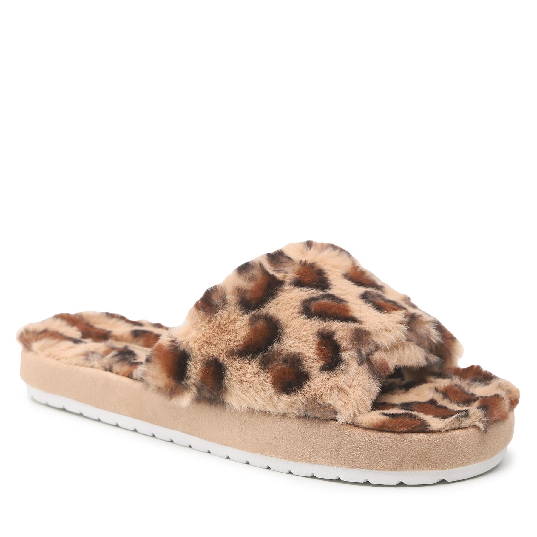 Skechers Пантофи Cozy Slide 167237/TAN Бежов - Pepit.bg