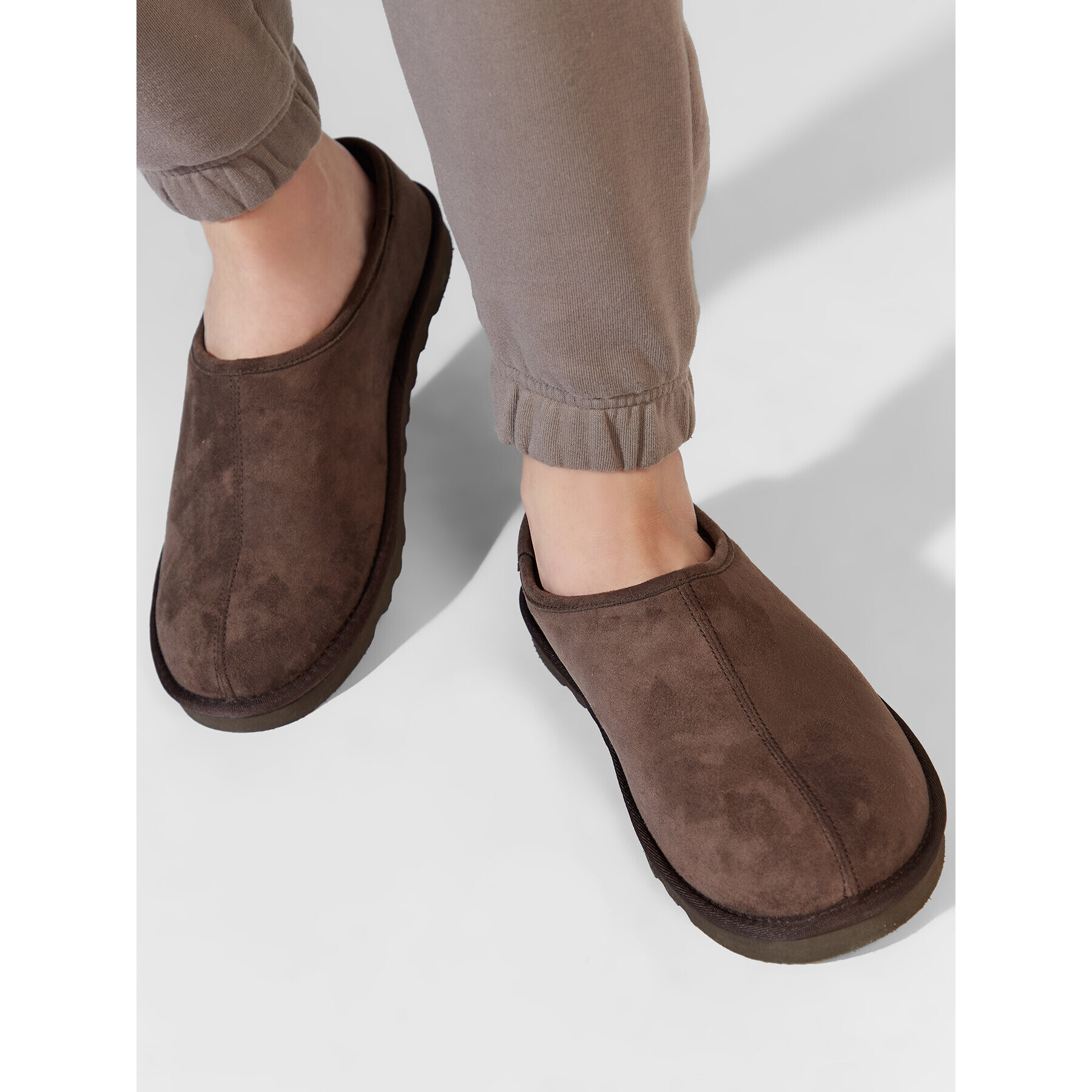 Skechers Пантофи Lemato 66095/CHOC Кафяв - Pepit.bg