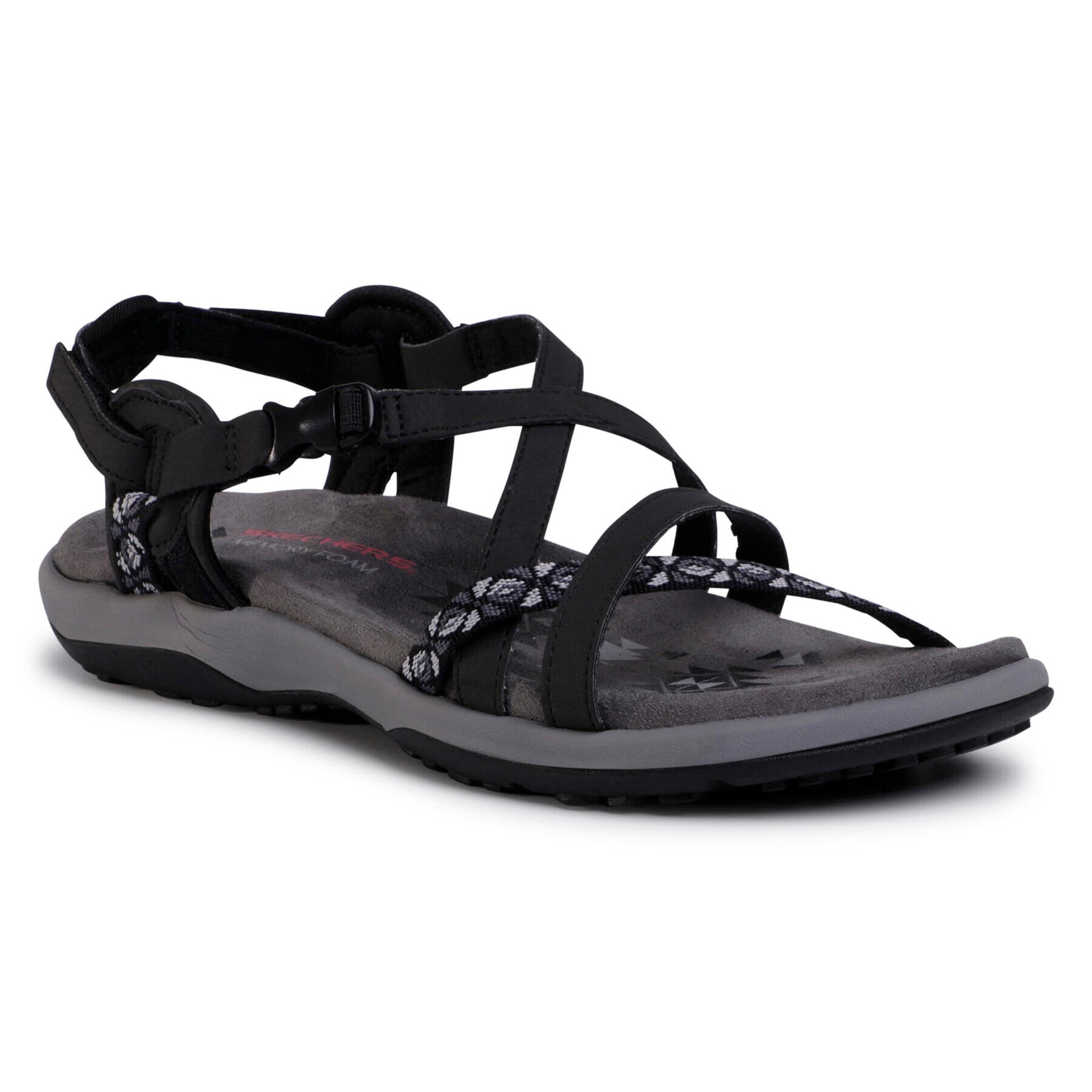 Skechers Сандали 40955 BLK Черен - Pepit.bg
