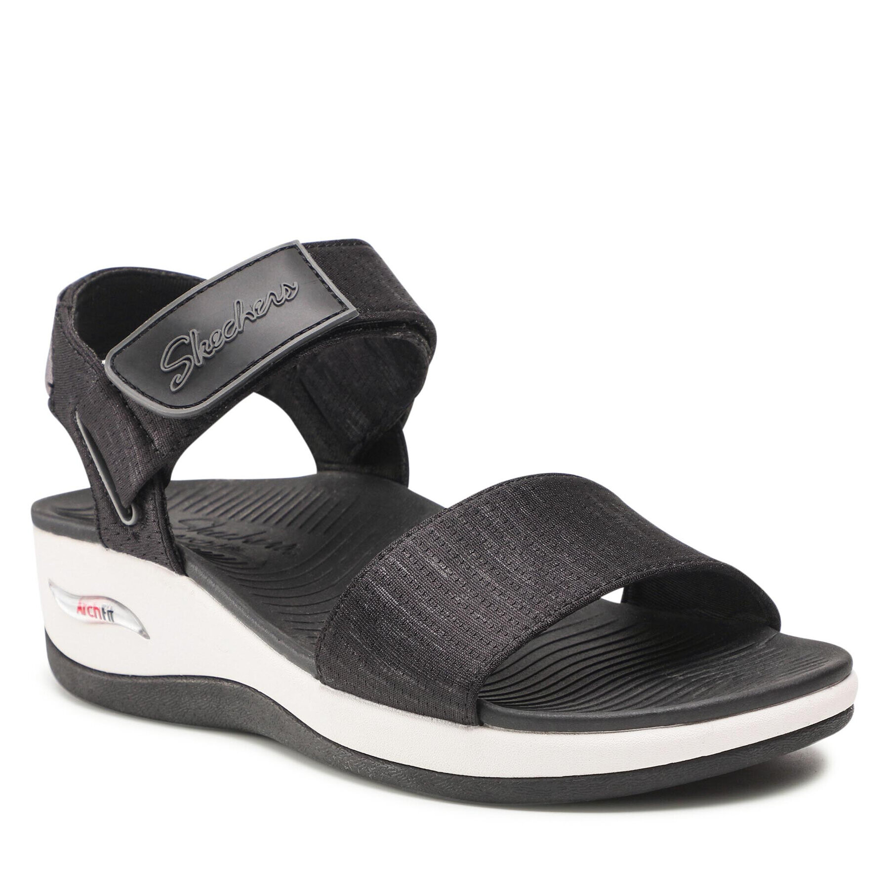 Skechers Сандали Arch Fit Sunshine 163310/BLK Черен - Pepit.bg