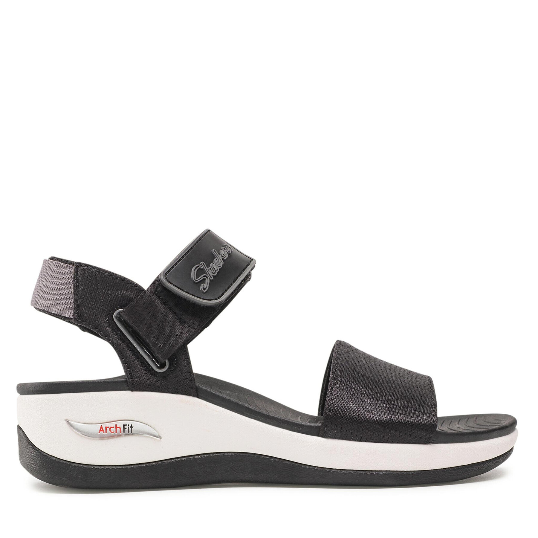 Skechers Сандали Arch Fit Sunshine 163310/BLK Черен - Pepit.bg