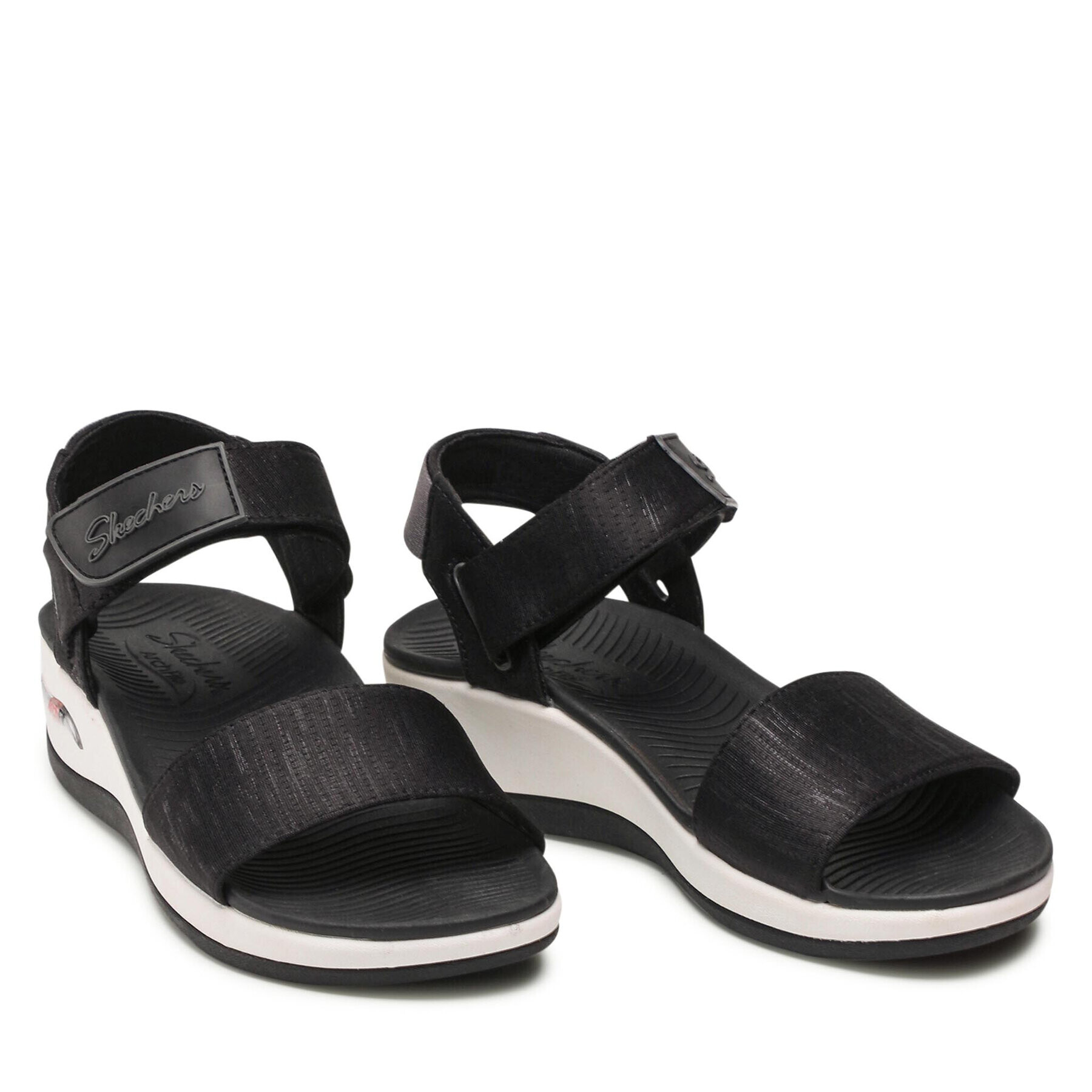 Skechers Сандали Arch Fit Sunshine 163310/BLK Черен - Pepit.bg