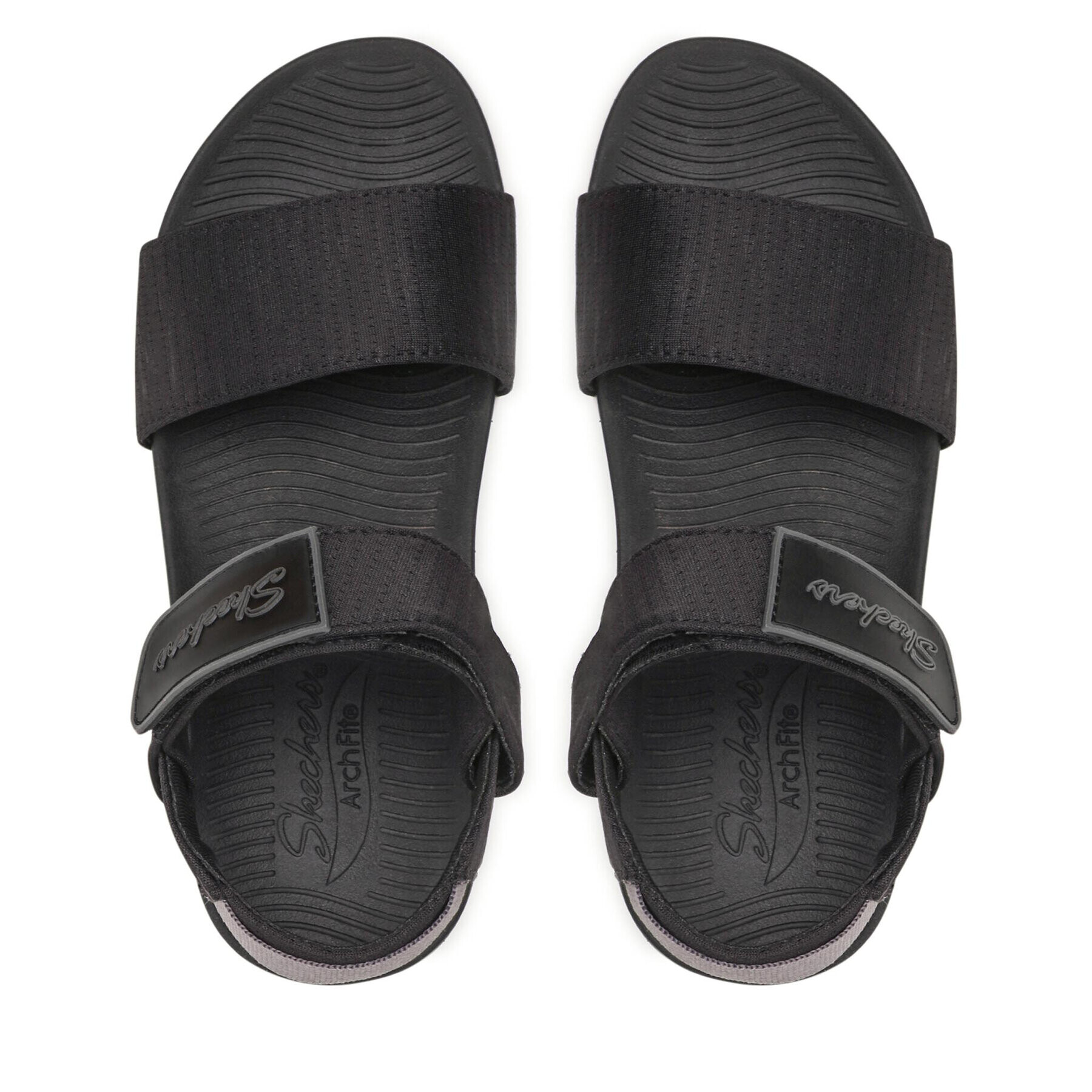 Skechers Сандали Arch Fit Sunshine 163310/BLK Черен - Pepit.bg