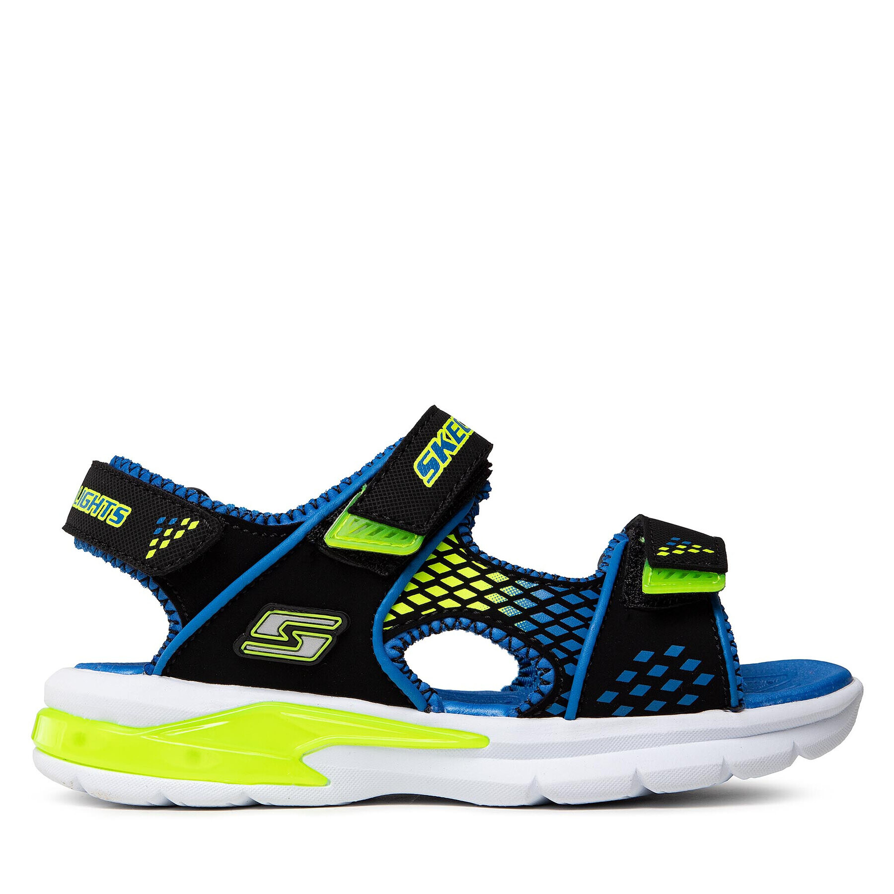 Skechers Сандали Beach Glower 90558L/BBLM Черен - Pepit.bg