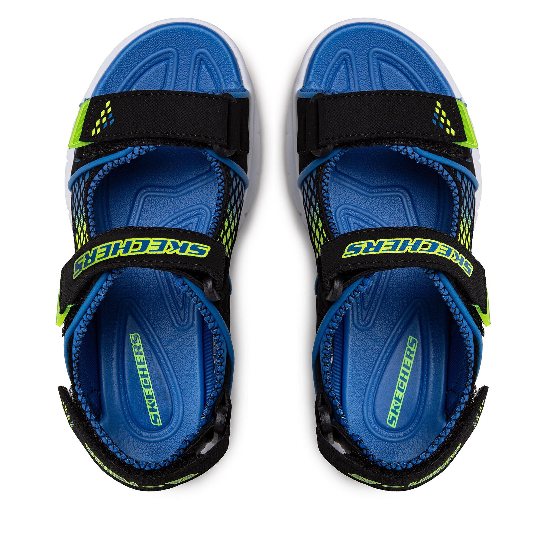 Skechers Сандали Beach Glower 90558L/BBLM Черен - Pepit.bg