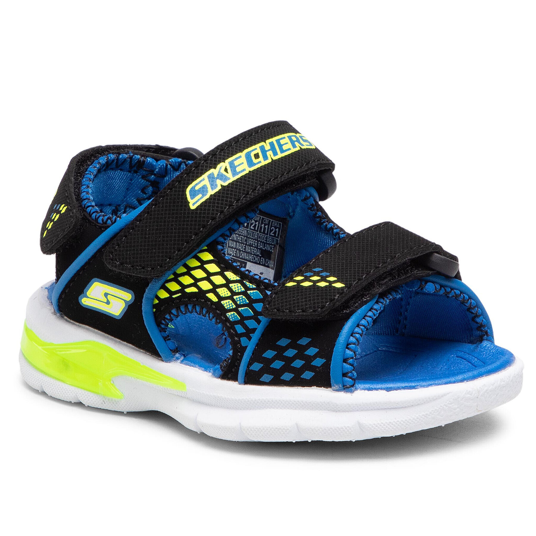 Skechers Сандали Beach Glower 90558N/BBLM Черен - Pepit.bg