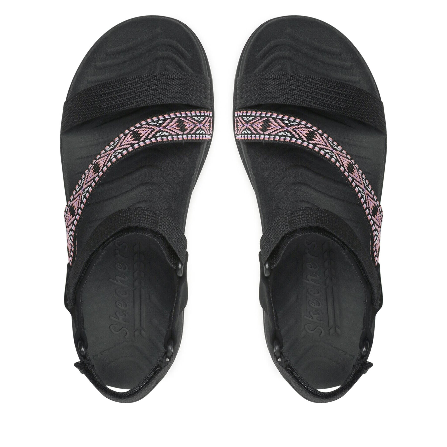 Skechers Сандали Beachy Sunrise 163221/BKLP Черен - Pepit.bg