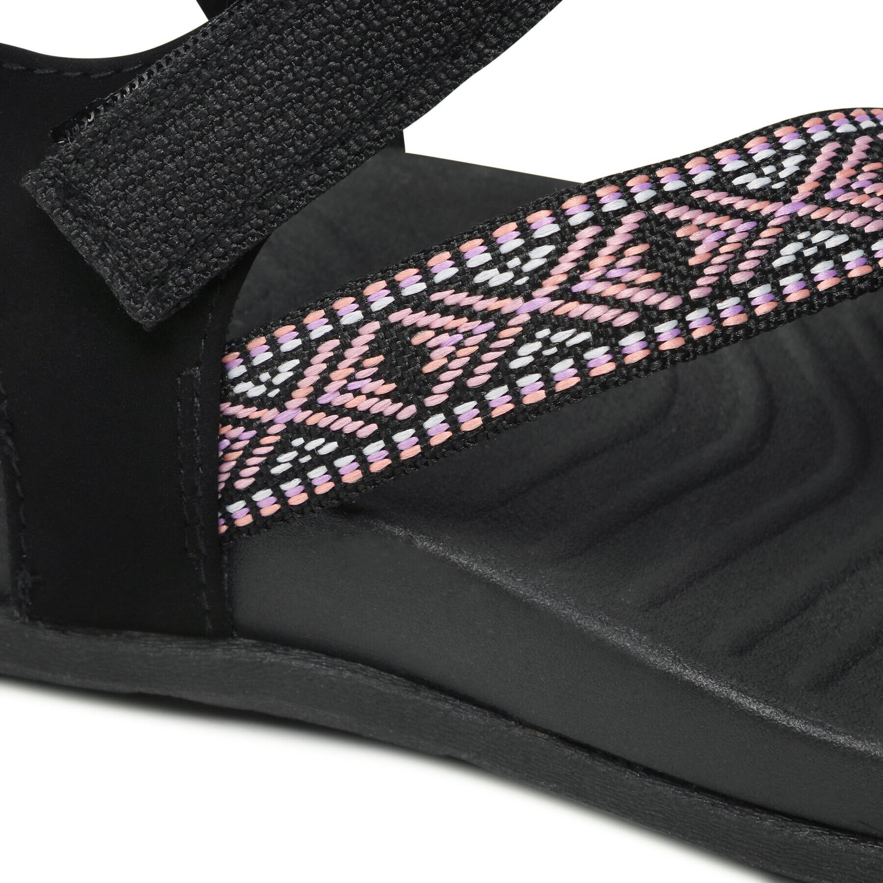 Skechers Сандали Beachy Sunrise 163221/BKLP Черен - Pepit.bg