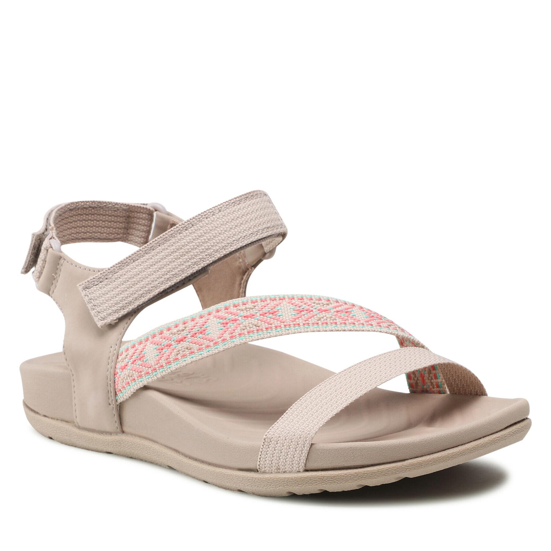 Skechers Сандали Beachy Sunrise 163221/TPCL Бежов - Pepit.bg