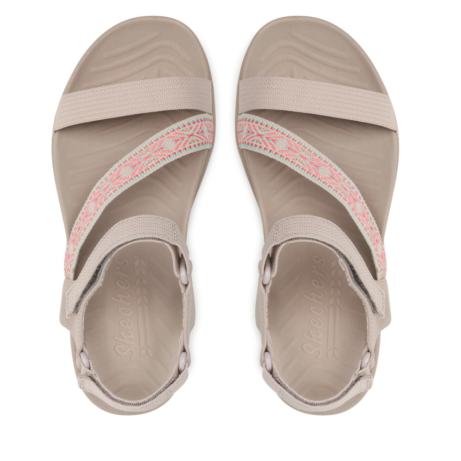 Skechers Сандали Beachy Sunrise 163221/TPCL Бежов - Pepit.bg