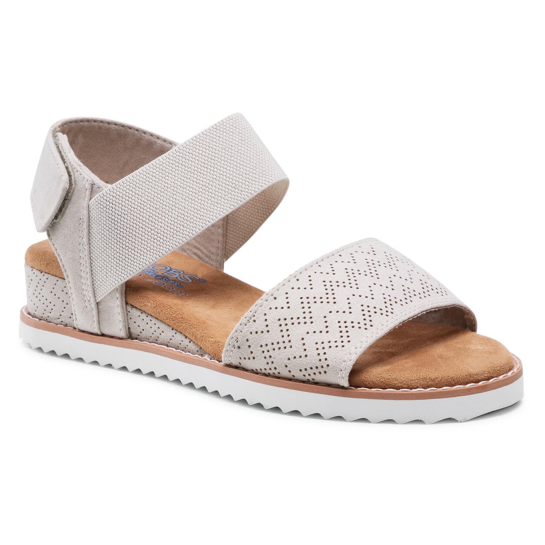 Skechers Сандали BOBS Desert Kiss 31440/OFWT Бежов - Pepit.bg