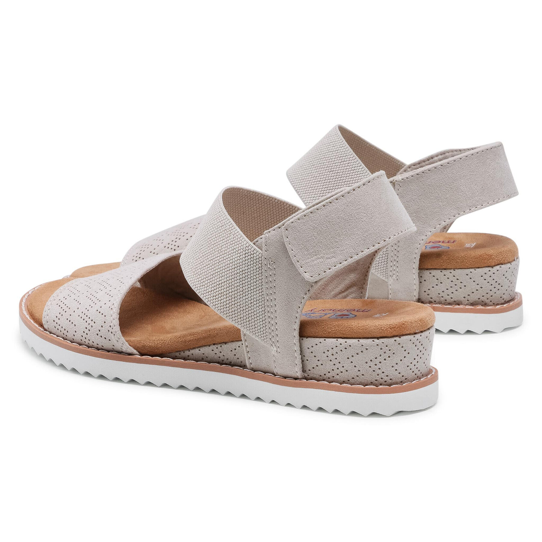 Skechers Сандали BOBS Desert Kiss 31440/OFWT Бежов - Pepit.bg
