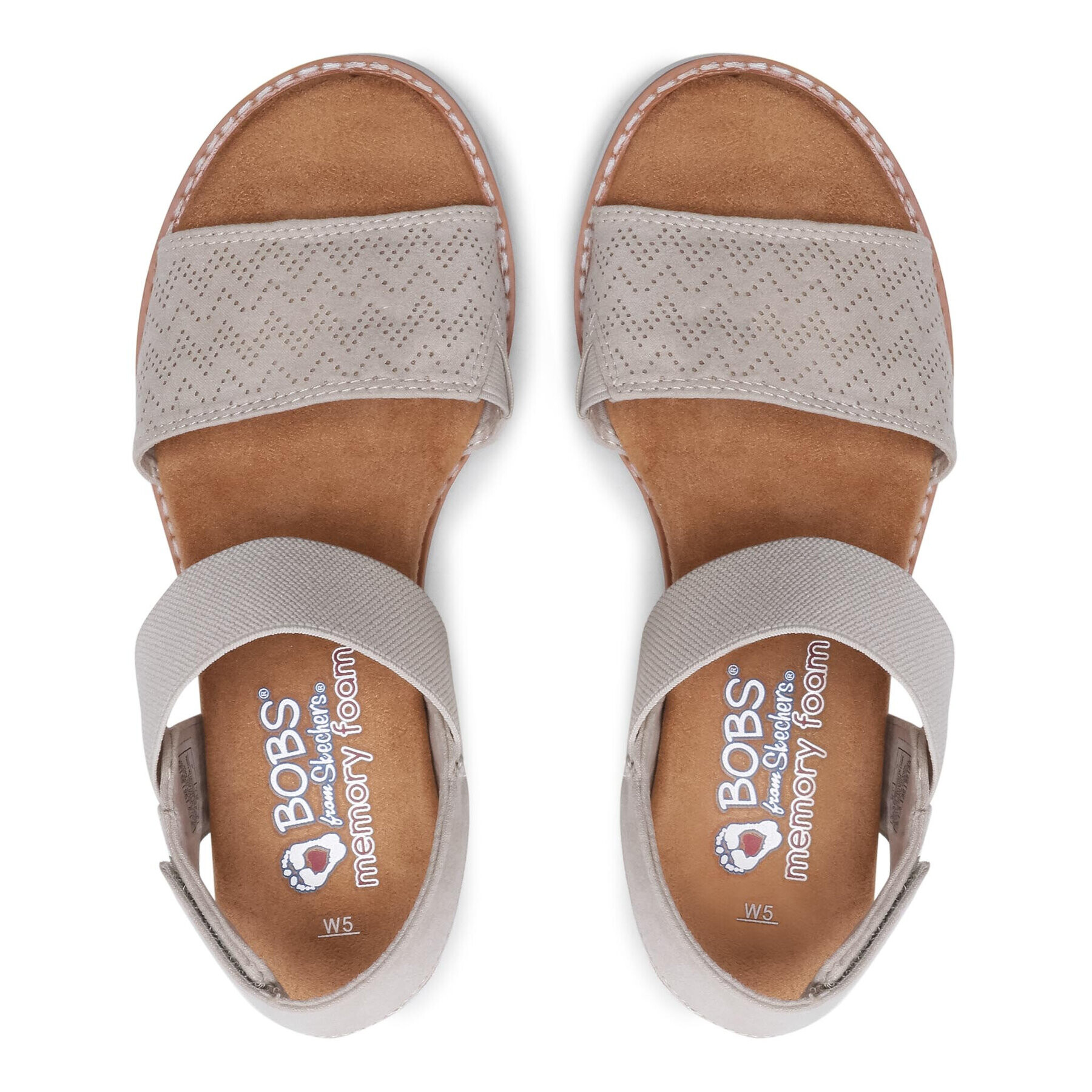 Skechers Сандали BOBS Desert Kiss 31440/OFWT Бежов - Pepit.bg