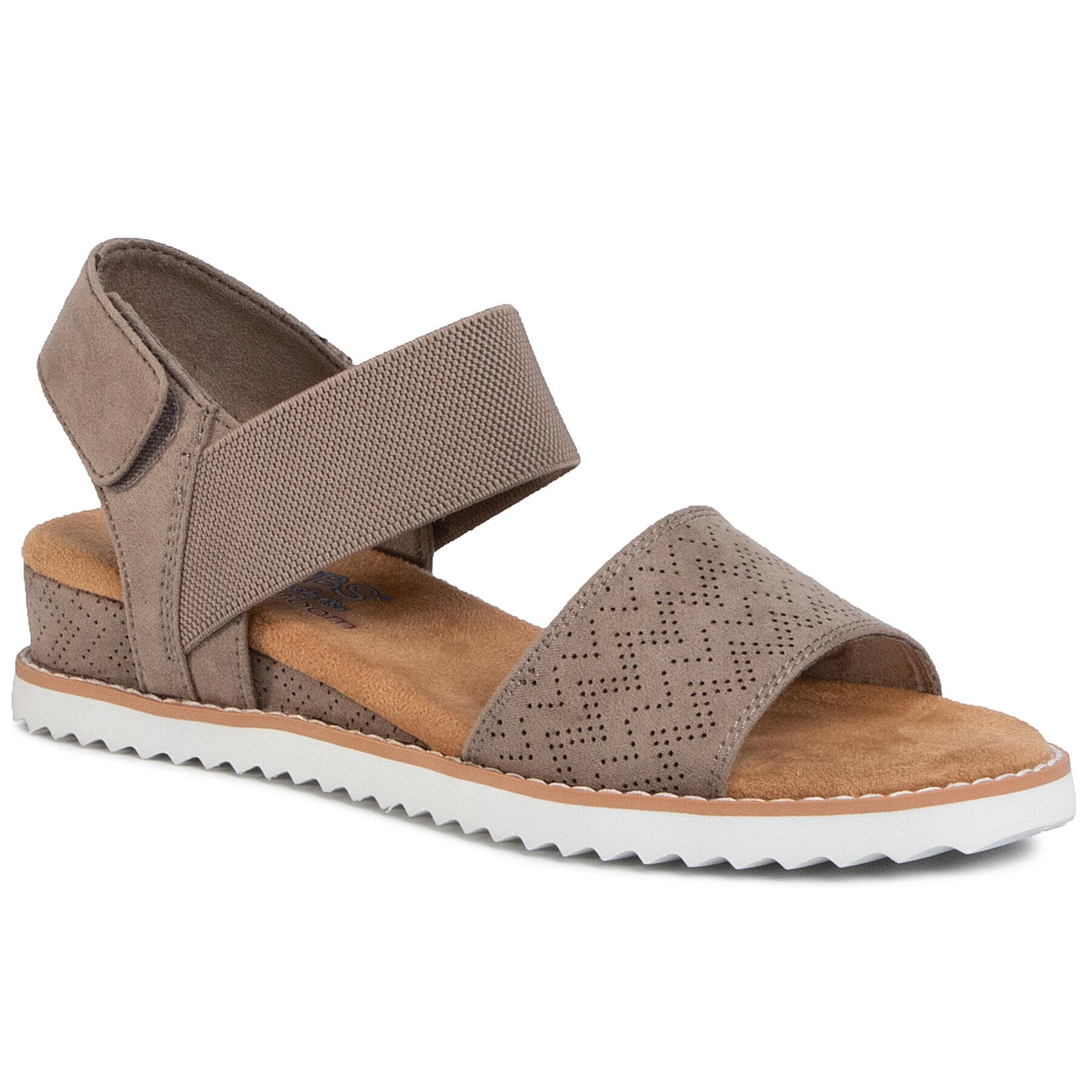 Skechers Сандали BOBS Desert Kiss 31440/TPE Кафяв - Pepit.bg