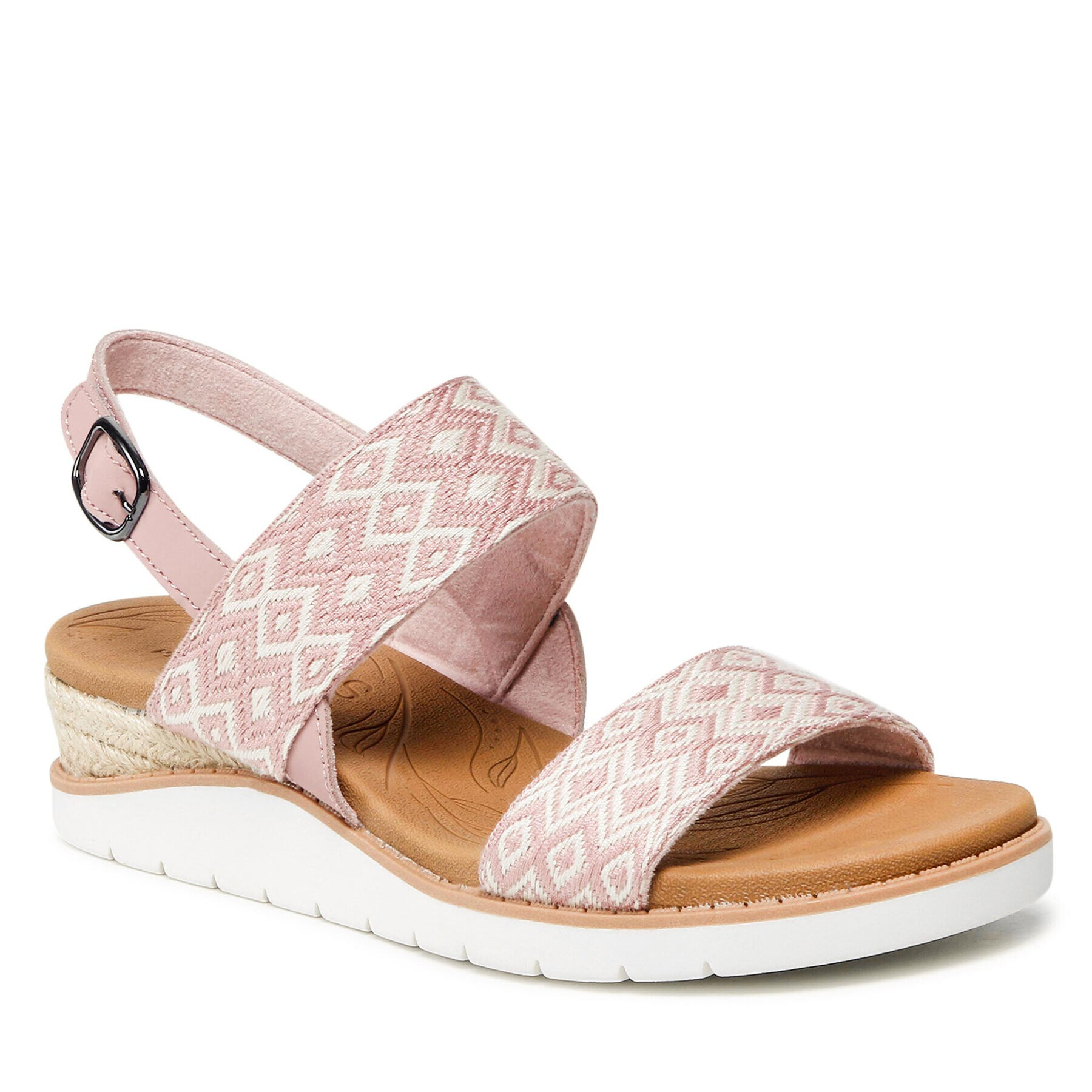 Skechers Сандали BOBS Ocean Rush 114003/BLSH Розов - Pepit.bg