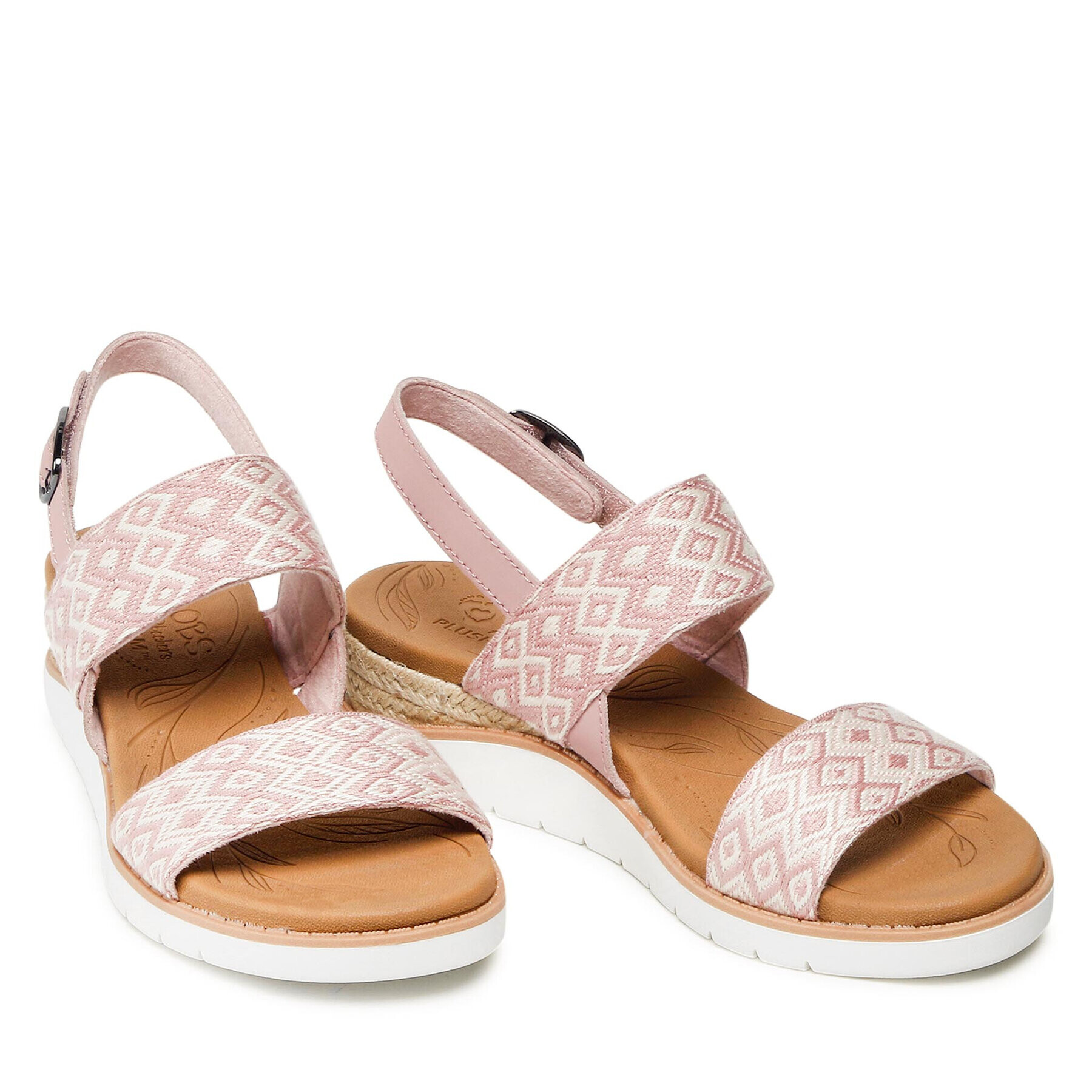 Skechers Сандали BOBS Ocean Rush 114003/BLSH Розов - Pepit.bg