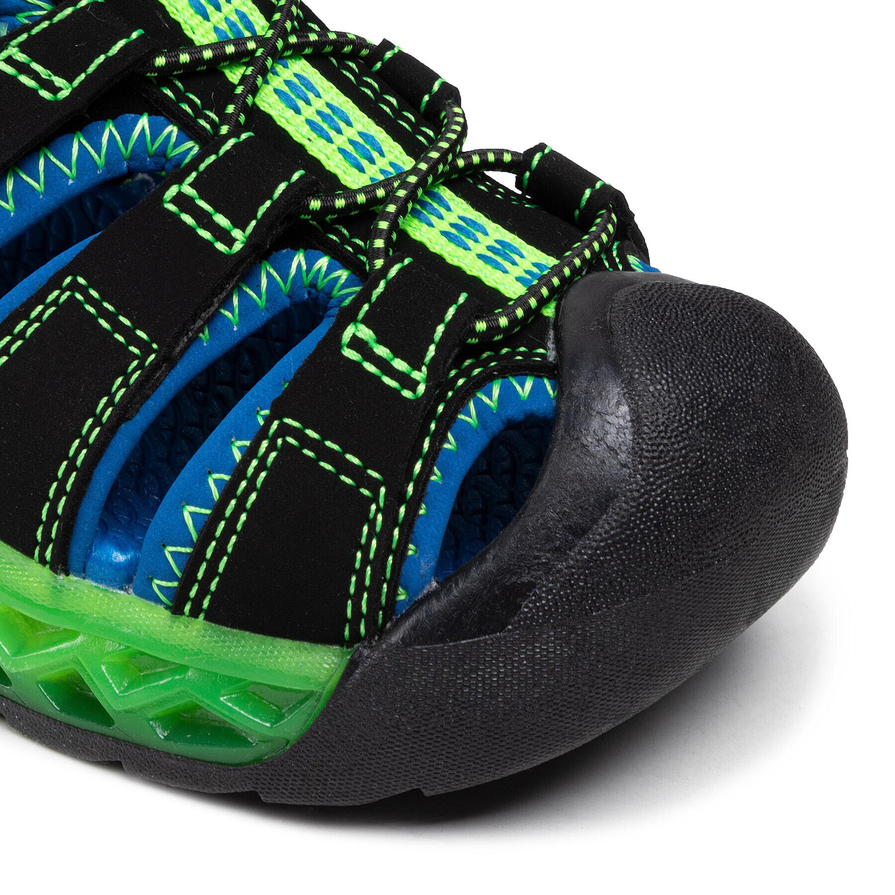 Skechers Сандали Flex-Flow 90707L/BBLM Черен - Pepit.bg
