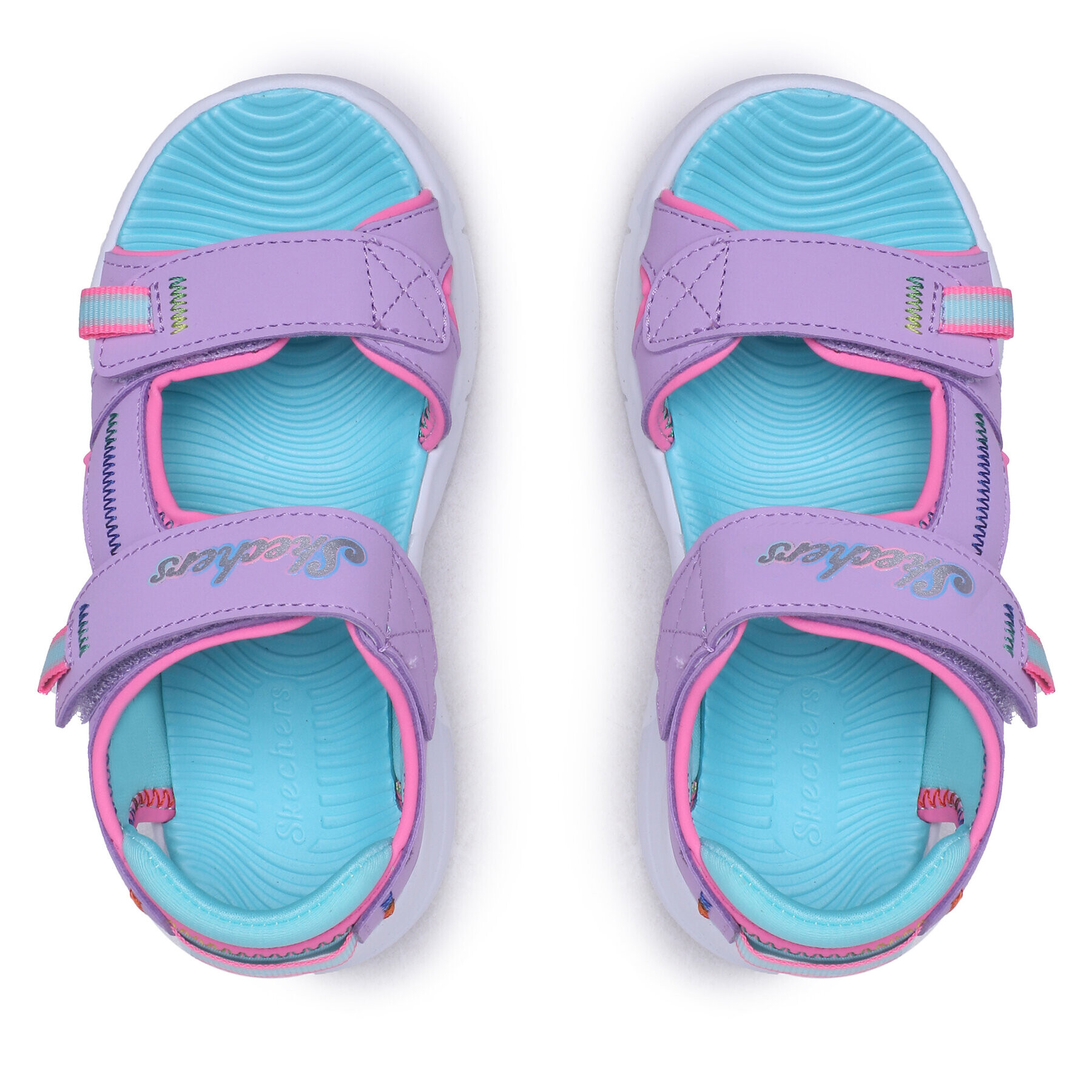 Skechers Сандали Flex Splash Vibrant Mood 302984L Виолетов - Pepit.bg