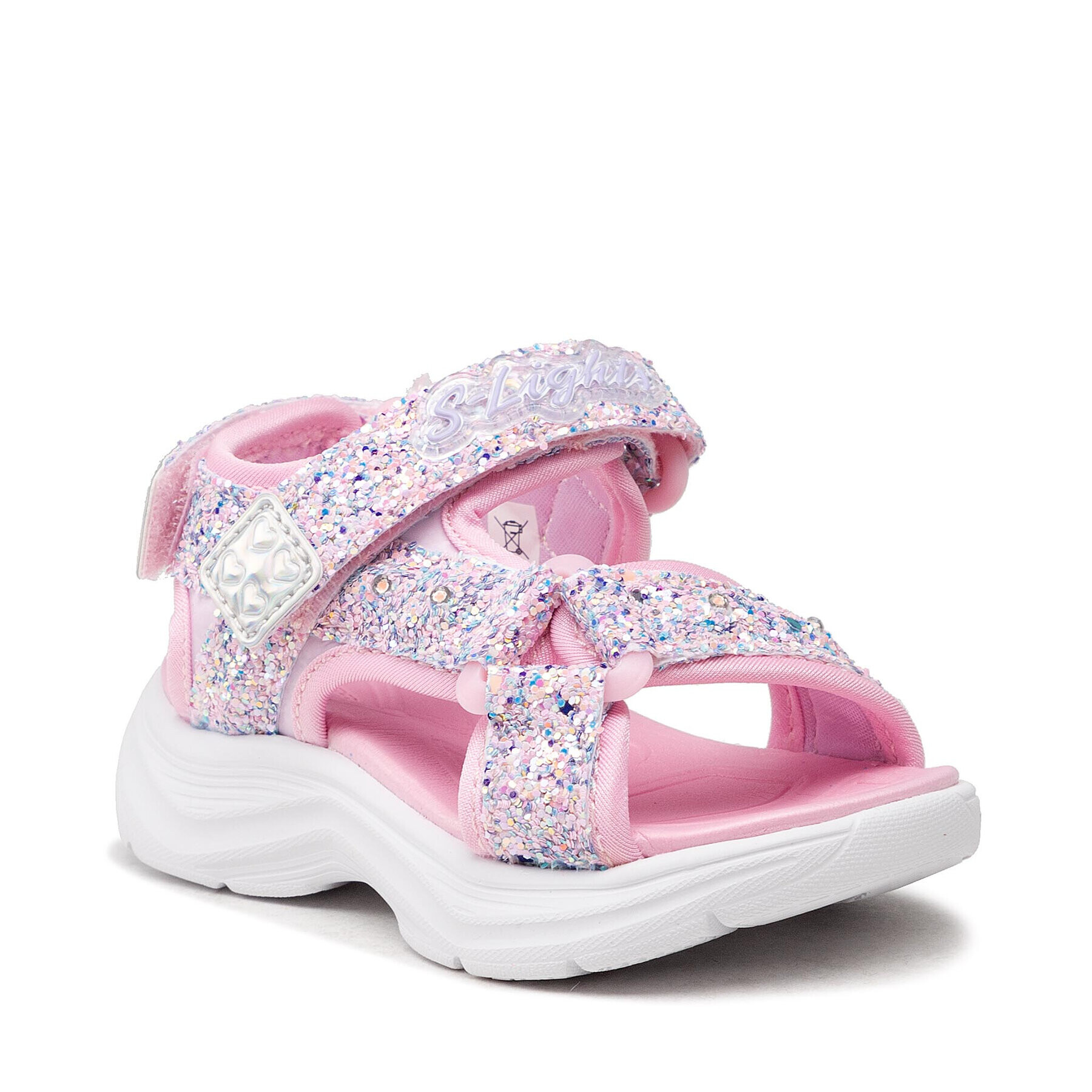 Skechers Сандали Glittery Glam 302965N/LTPK Розов - Pepit.bg