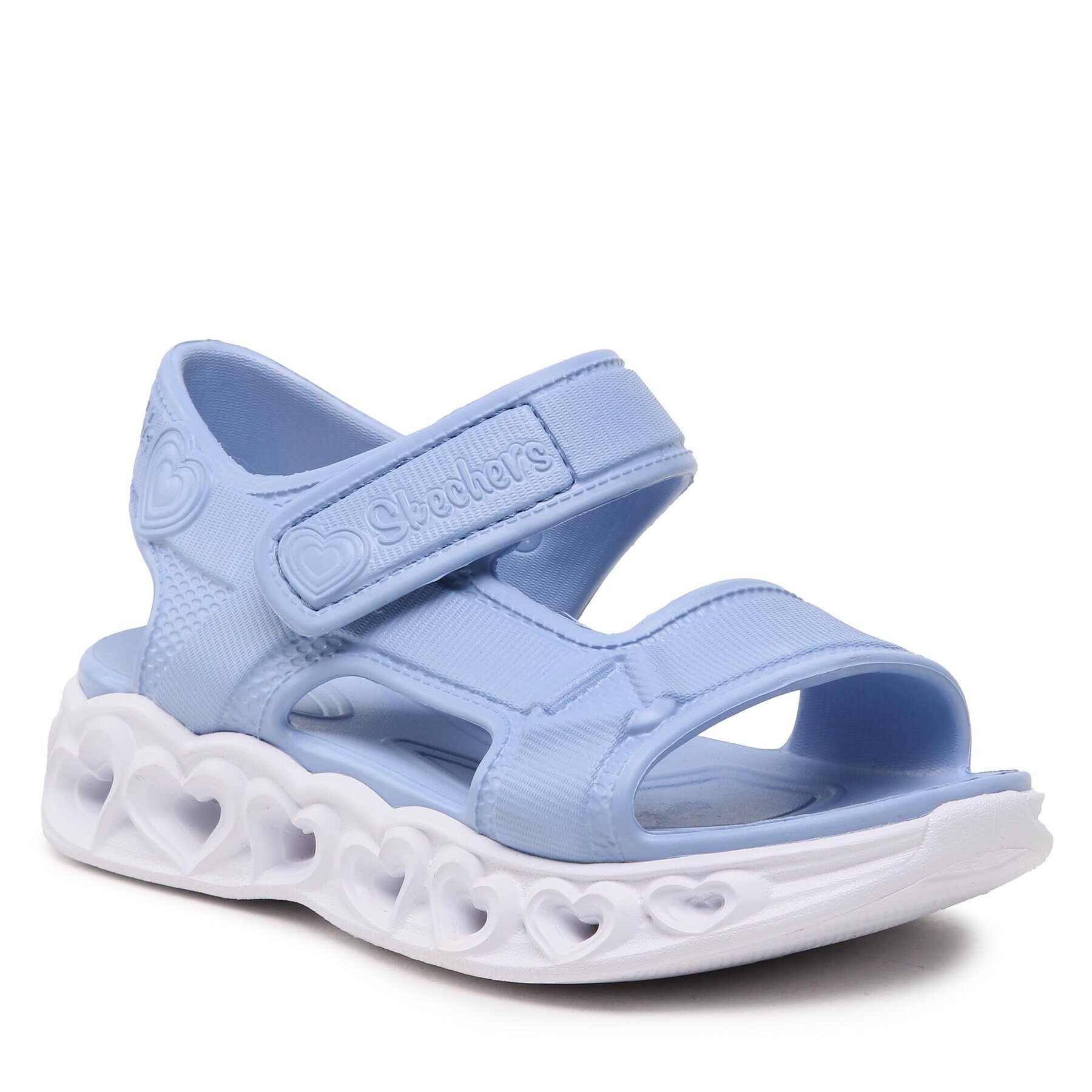 Skechers Сандали Heart Lights Sandals Always Flashy 308045L Син - Pepit.bg