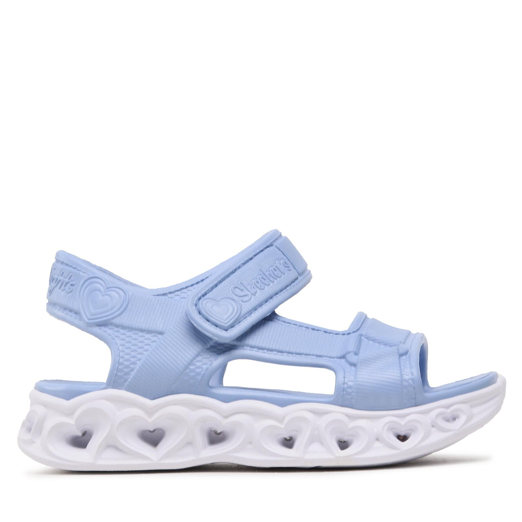 Skechers Сандали Heart Lights Sandals Always Flashy 308045L Син - Pepit.bg
