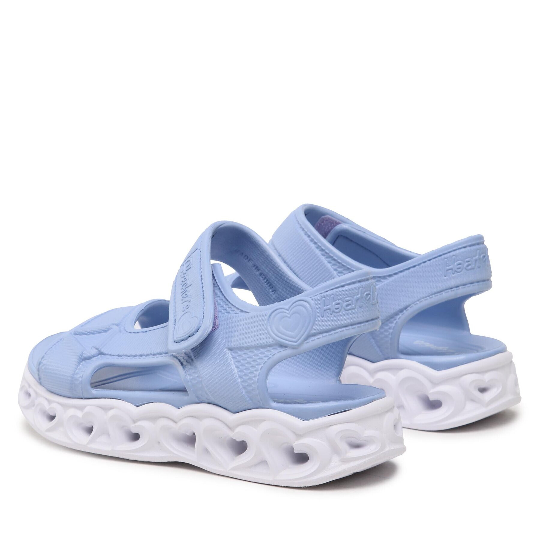 Skechers Сандали Heart Lights Sandals Always Flashy 308045L Син - Pepit.bg