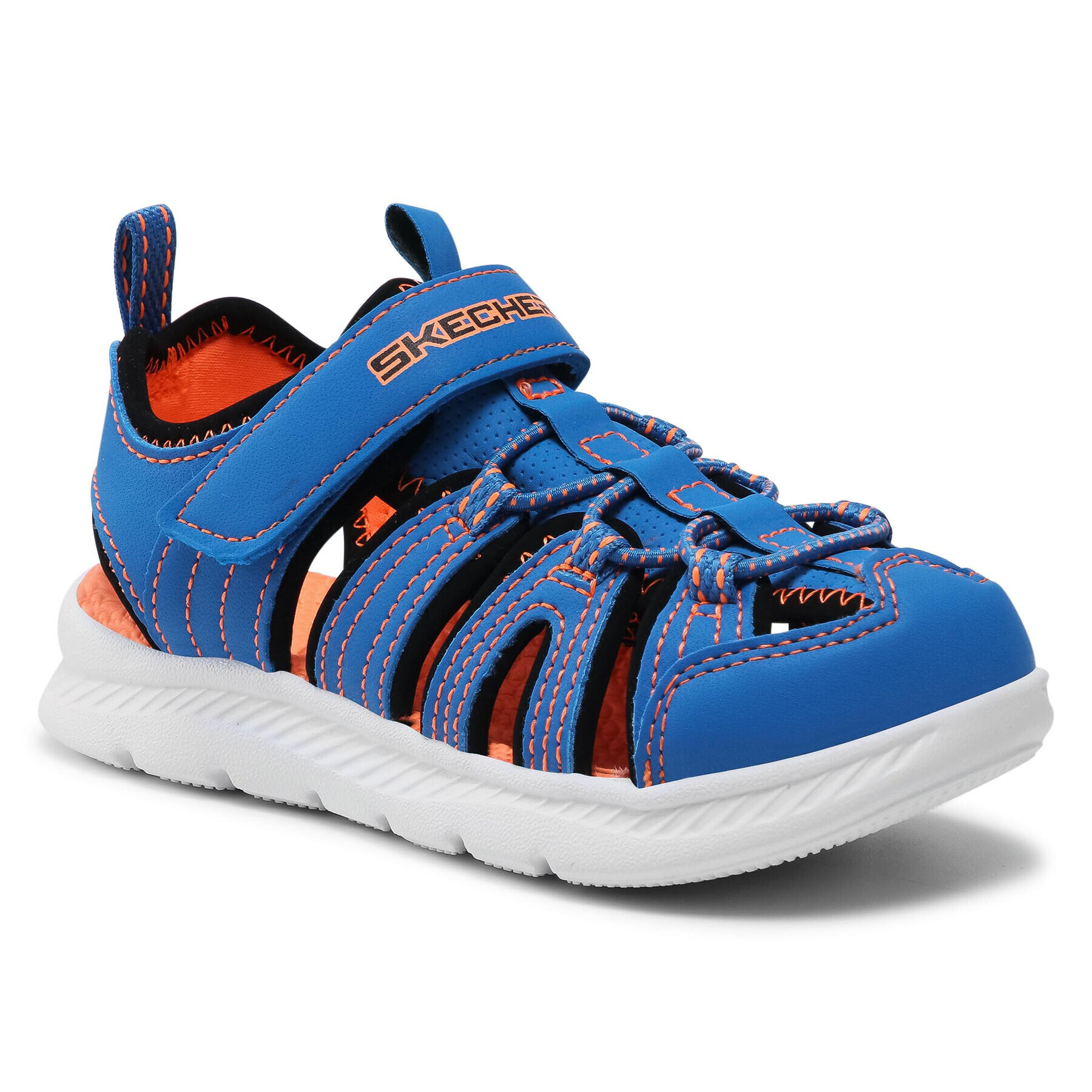 Skechers Сандали Heat Blast 400041L/BLBK Син - Pepit.bg