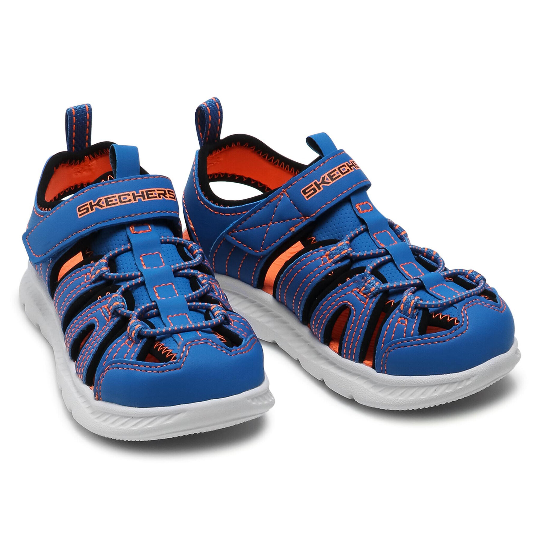 Skechers Сандали Heat Blast 400041L/BLBK Син - Pepit.bg