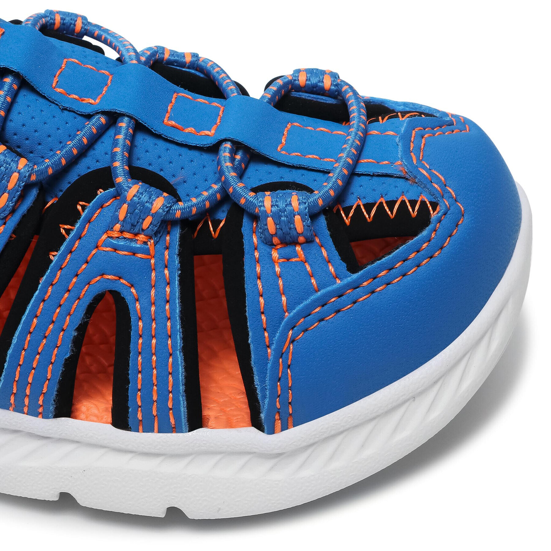 Skechers Сандали Heat Blast 400041L/BLBK Син - Pepit.bg