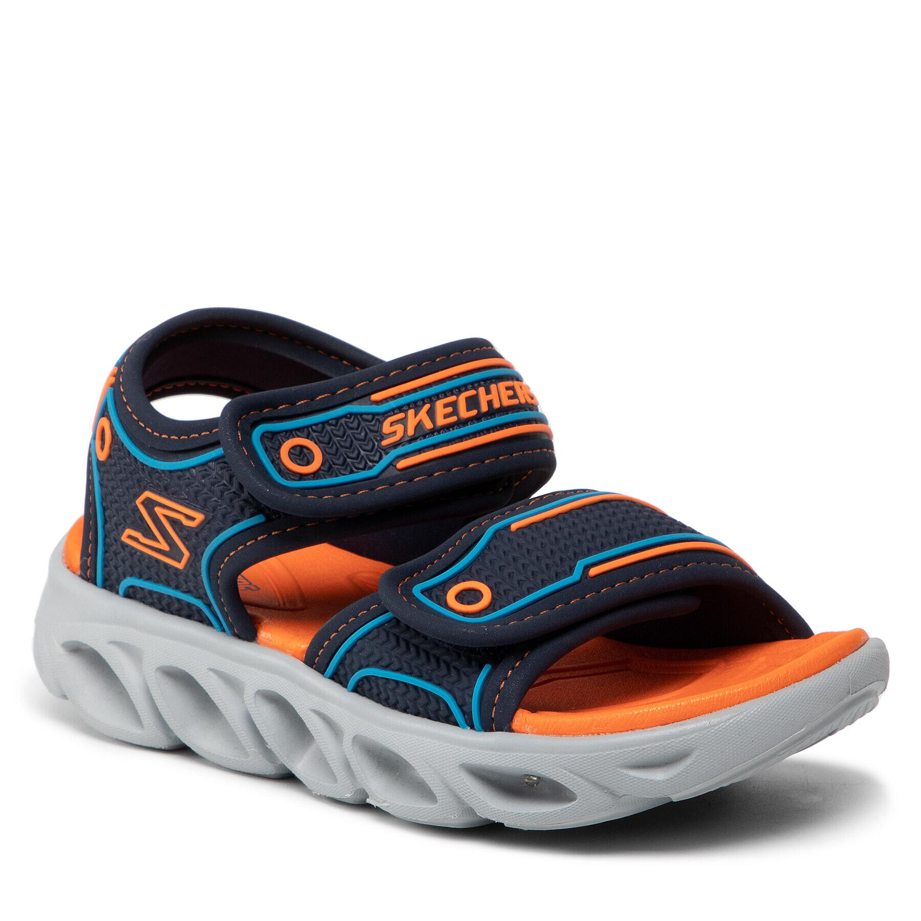 Skechers Сандали Hypno-Splash 90522L/NVOR Тъмносин - Pepit.bg