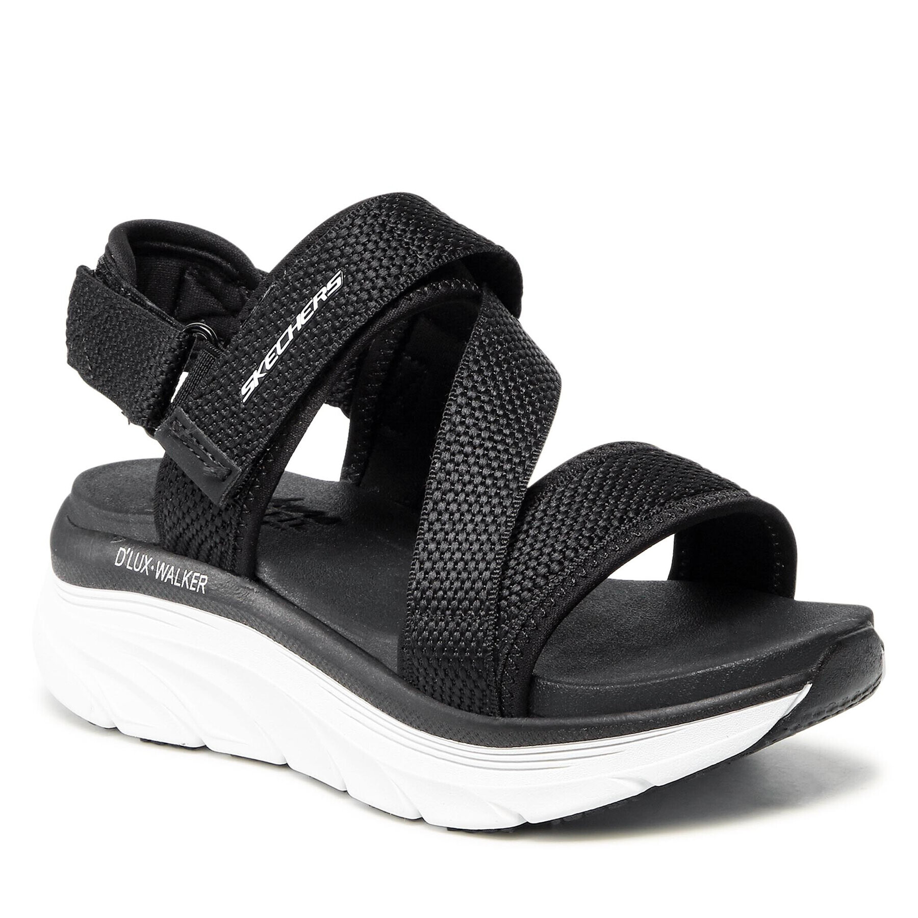 Skechers Сандали Kind Mind 119302/BKW Черен - Pepit.bg