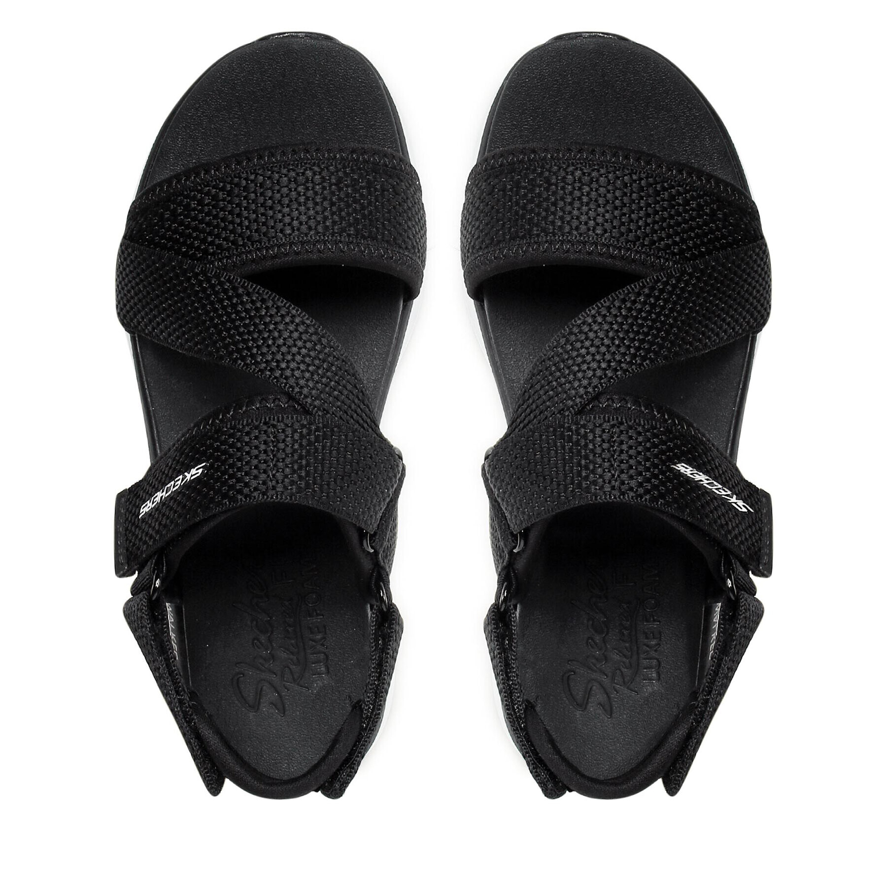 Skechers Сандали Kind Mind 119302/BKW Черен - Pepit.bg
