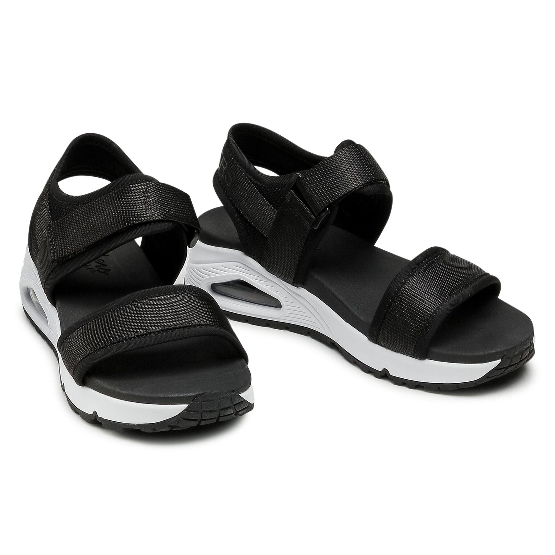 Skechers Сандали New Sesh 119185/BKW Черен - Pepit.bg
