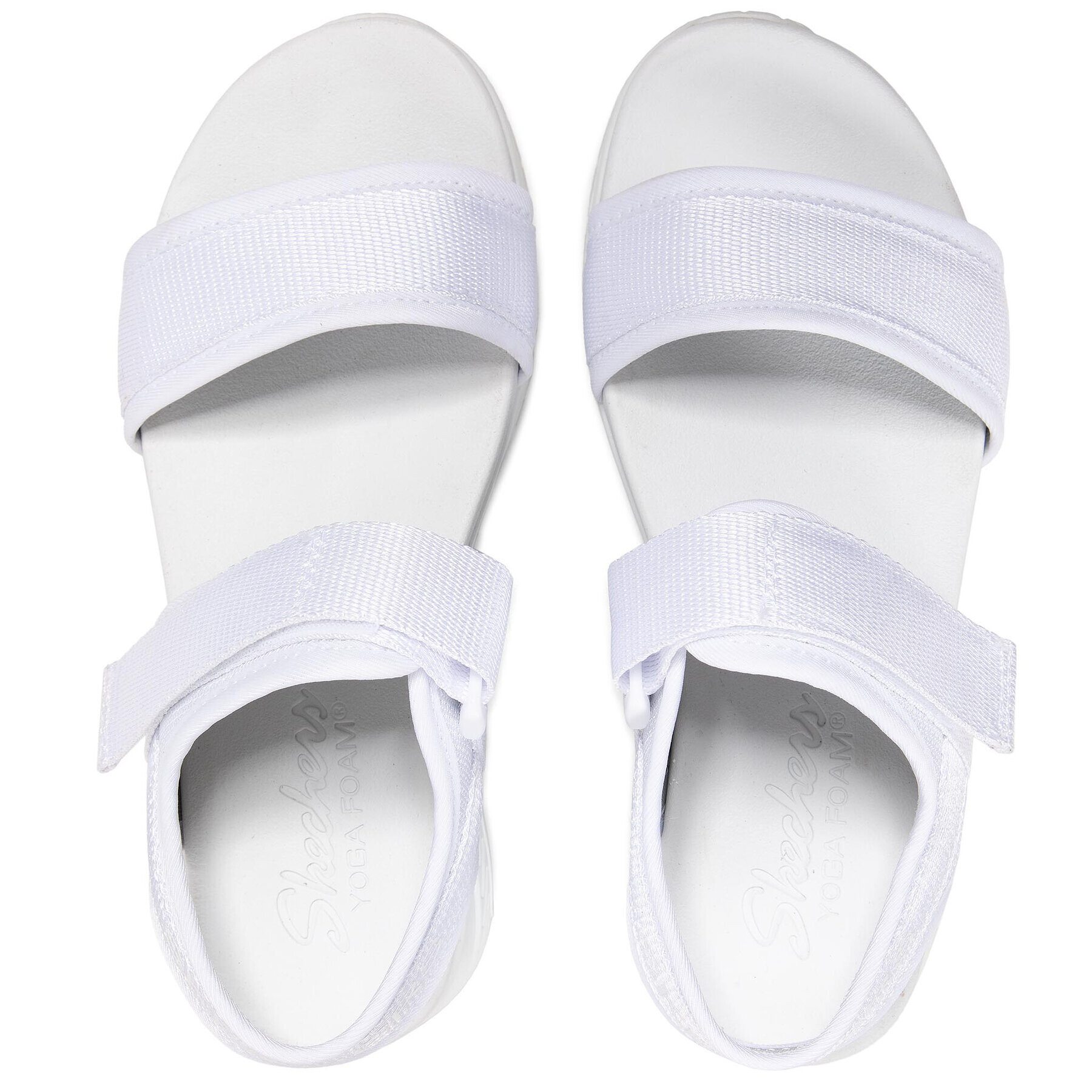 Skechers Сандали New Sesh 119185/WHT Бял - Pepit.bg
