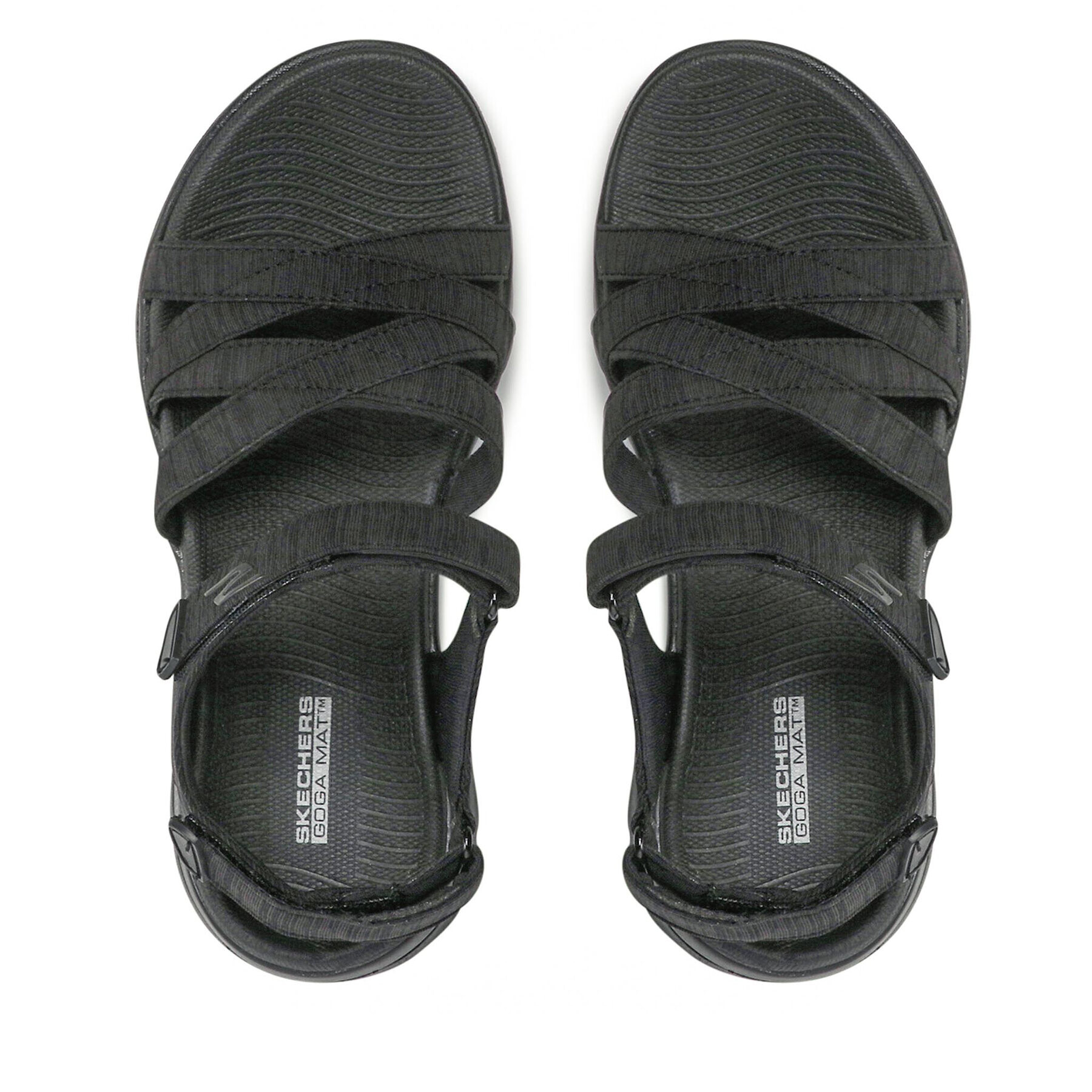 Skechers Сандали On-The-Go Flex 140318/BBK Черен - Pepit.bg