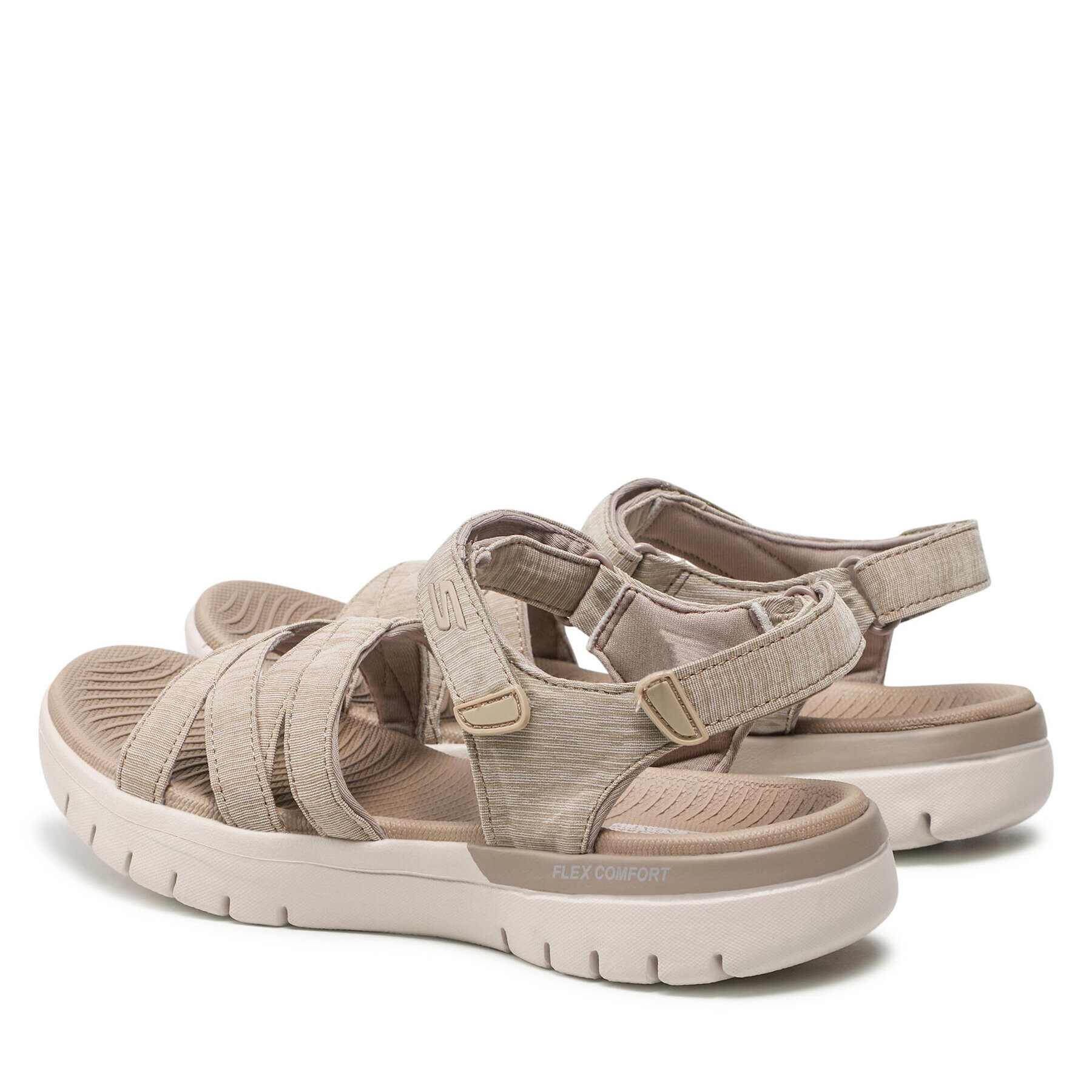 Skechers Сандали On The Go Flex 140318/TPE Бежов - Pepit.bg