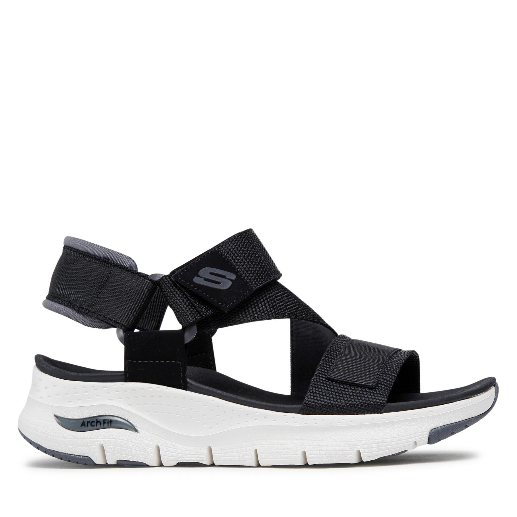 Skechers Сандали Pop Retro 119246/BKCC Черен - Pepit.bg