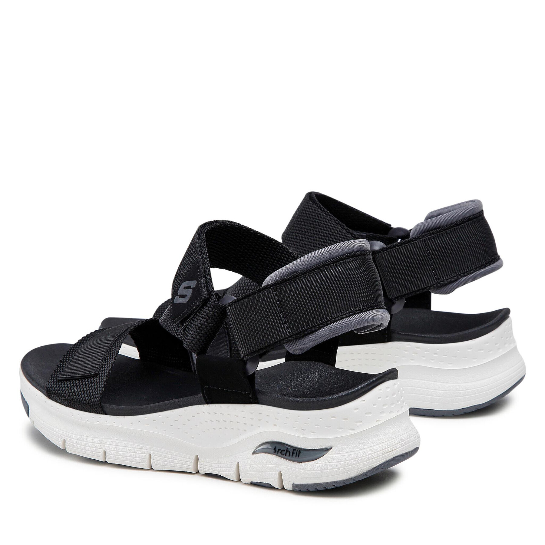 Skechers Сандали Pop Retro 119246/BKCC Черен - Pepit.bg