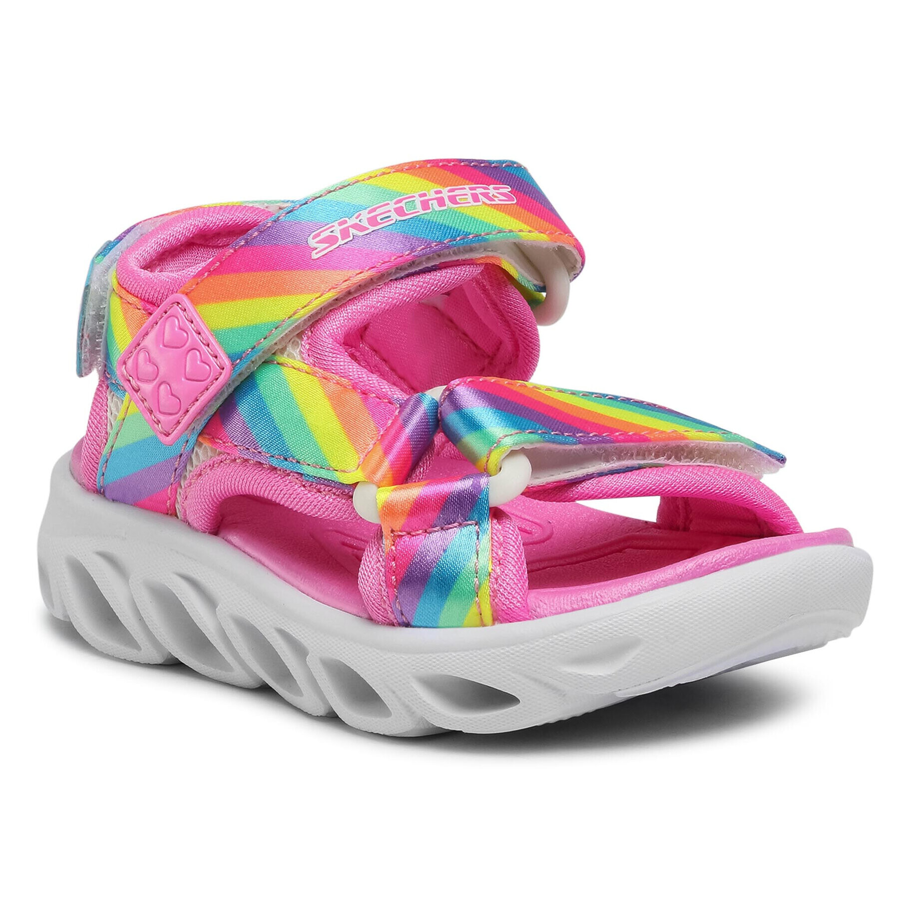 Skechers Сандали Rainbow Lights 20218N/MLT Розов - Pepit.bg