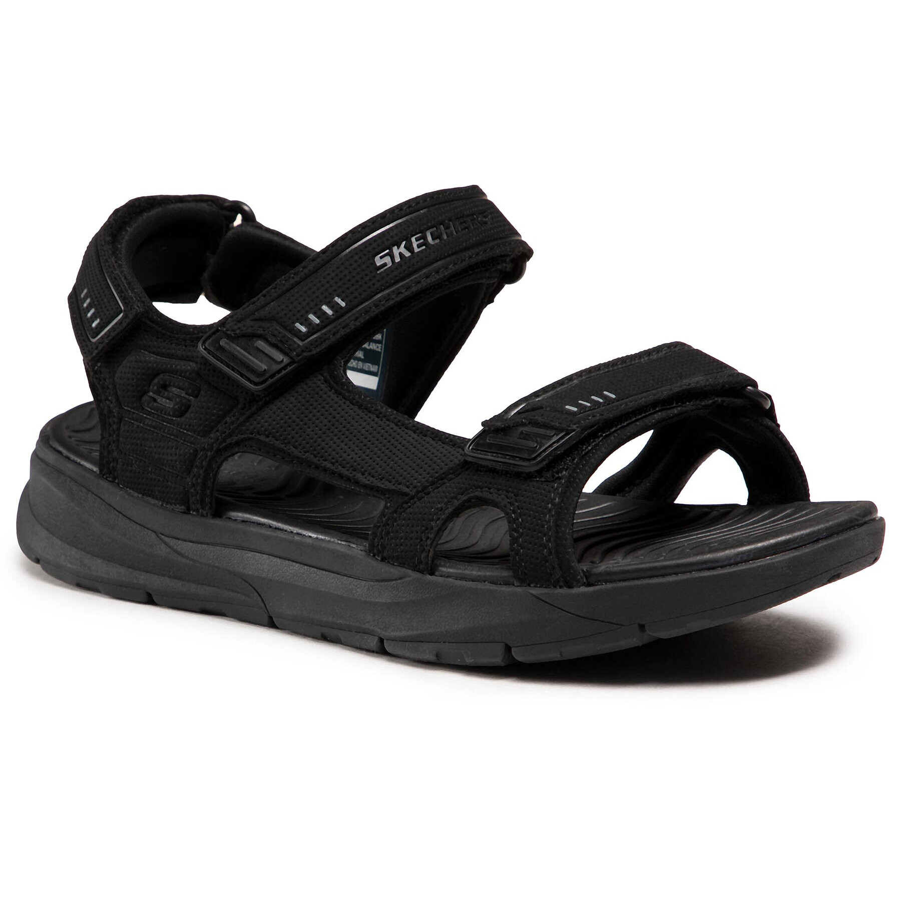 Skechers Сандали Senco 66067/BBK Черен - Pepit.bg
