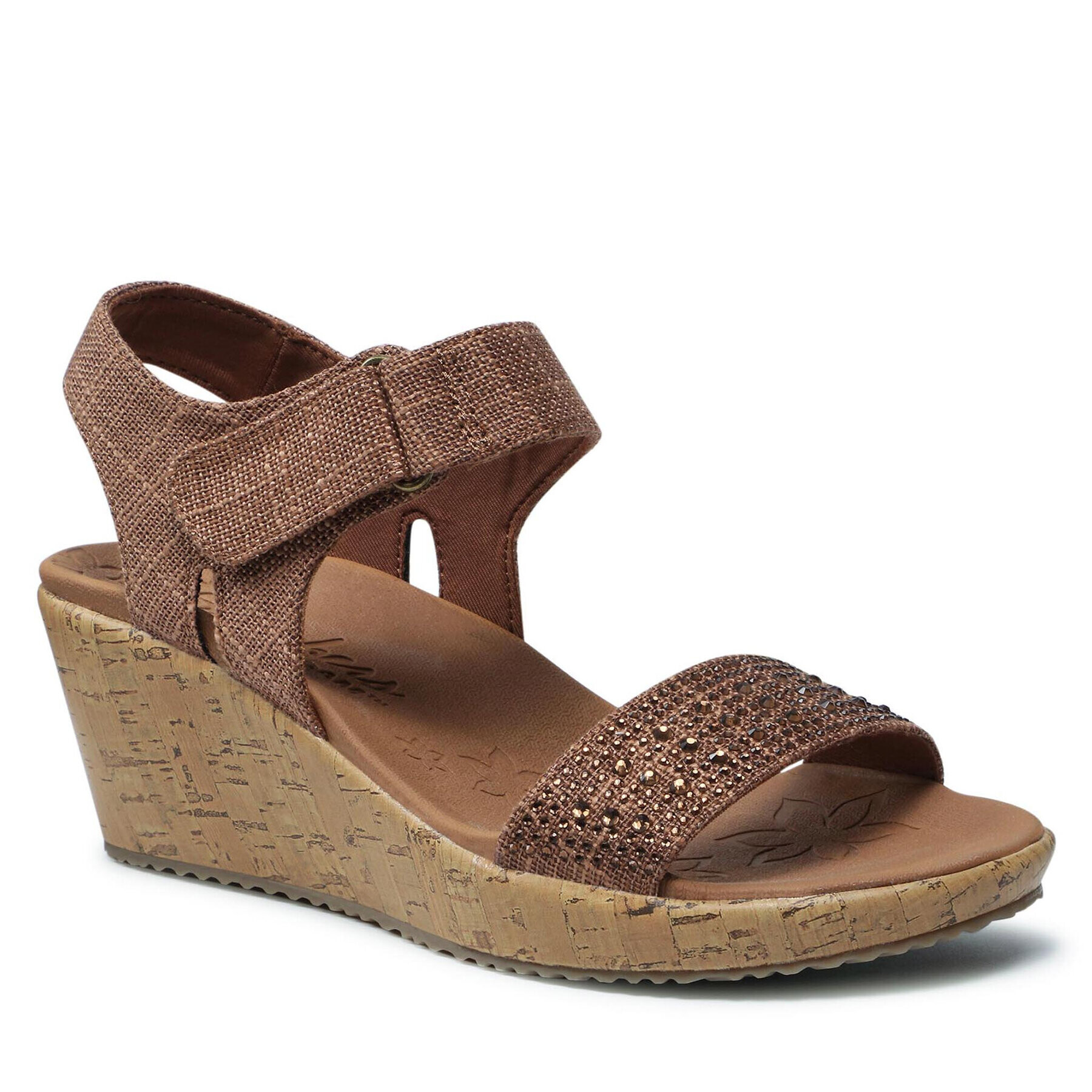 Skechers Сандали Soring Bound 119011/BRN Кафяв - Pepit.bg