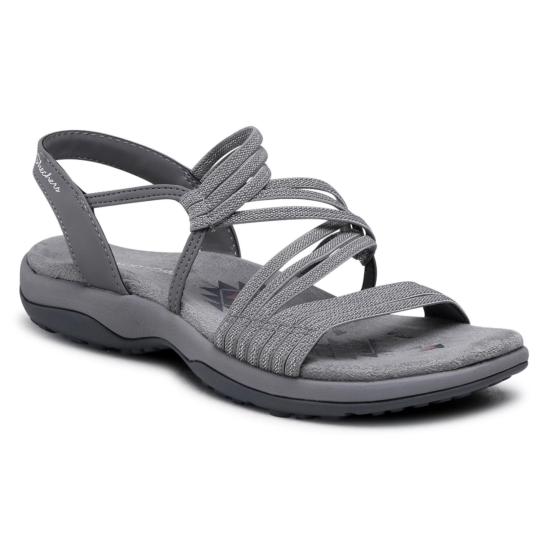 Skechers Сандали Stretch Slinky 163072/GRY Сив - Pepit.bg