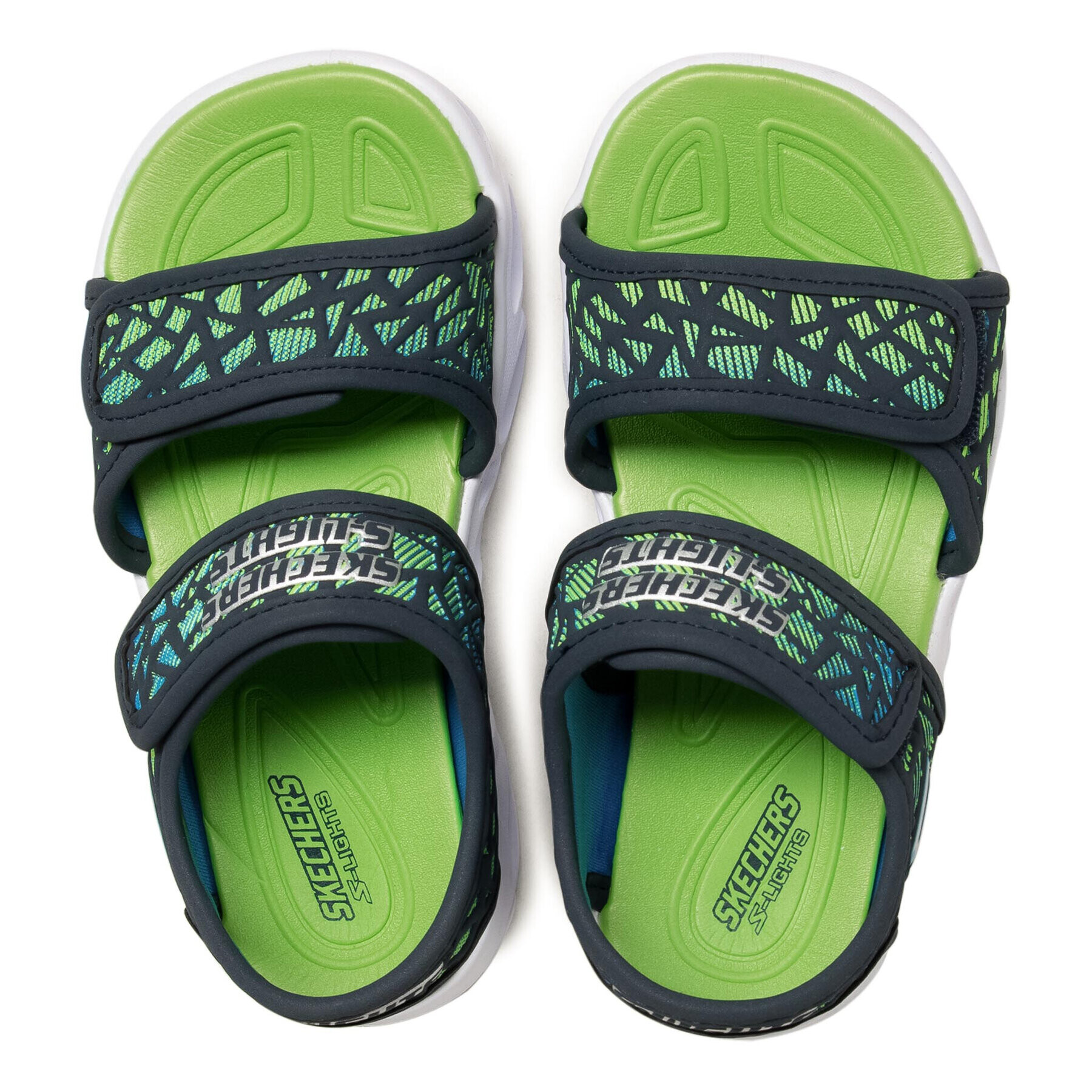 Skechers Сандали Sun Sonic 402003L/NVLM Тъмносин - Pepit.bg