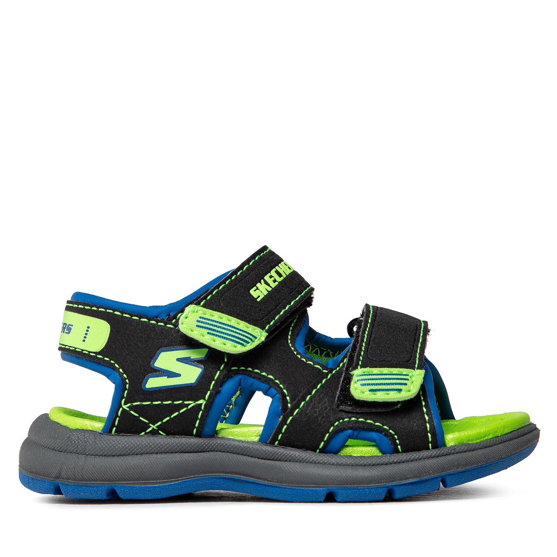 Skechers Сандали Sun Spurt 97125N/BBLM Черен - Pepit.bg