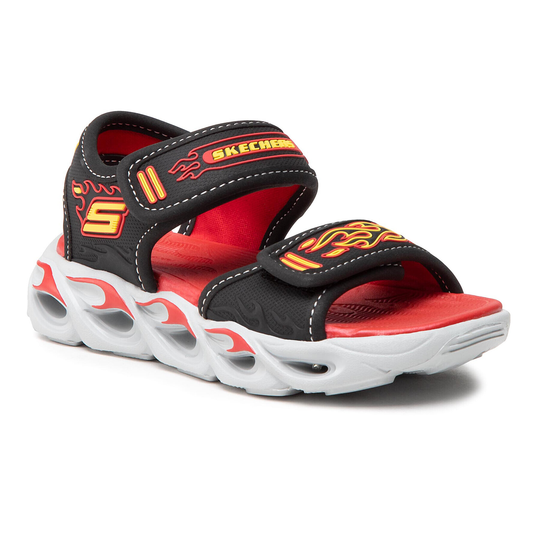 Skechers Сандали Thermo-Splash 400109L/BKRD Черен - Pepit.bg