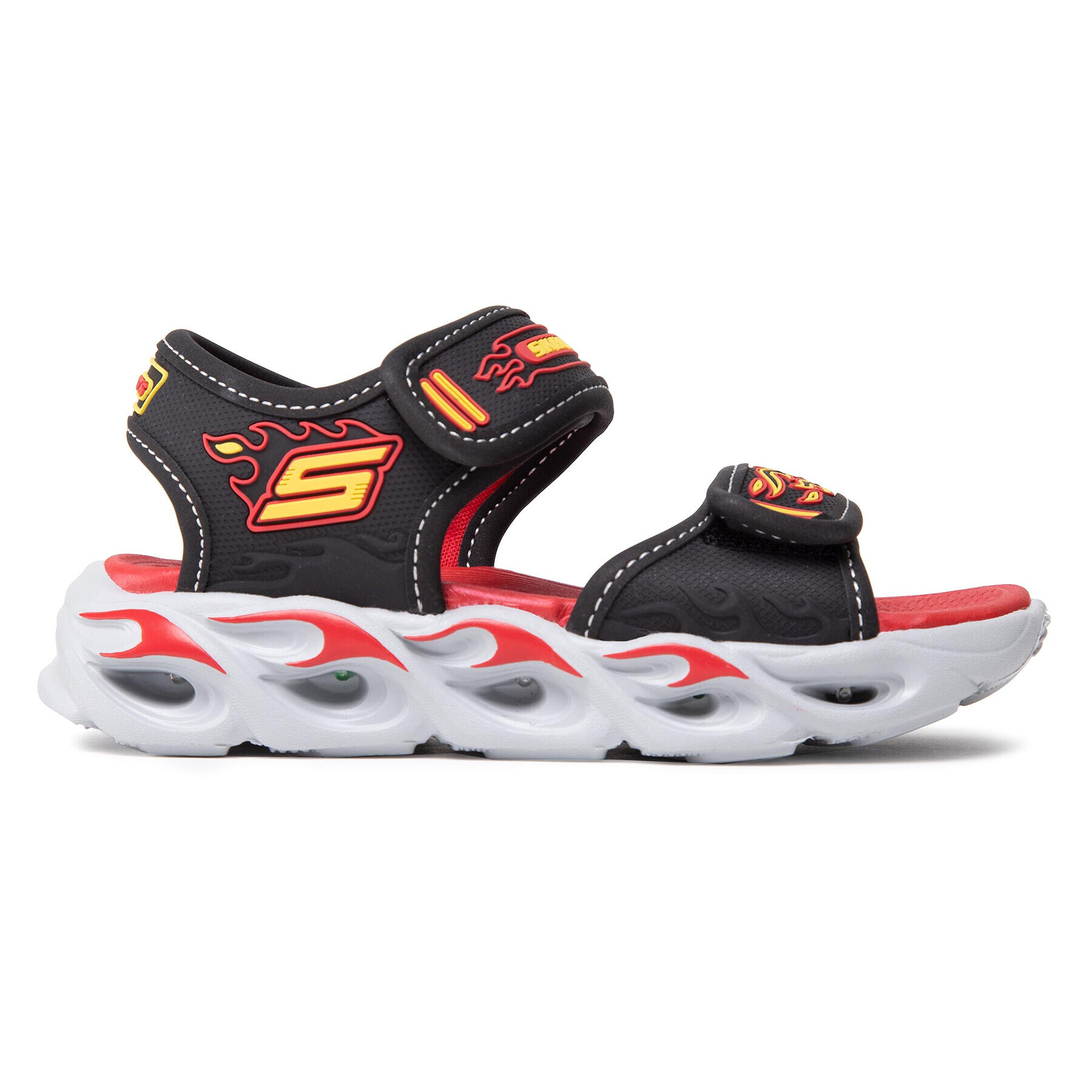 Skechers Сандали Thermo-Splash 400109L/BKRD Черен - Pepit.bg