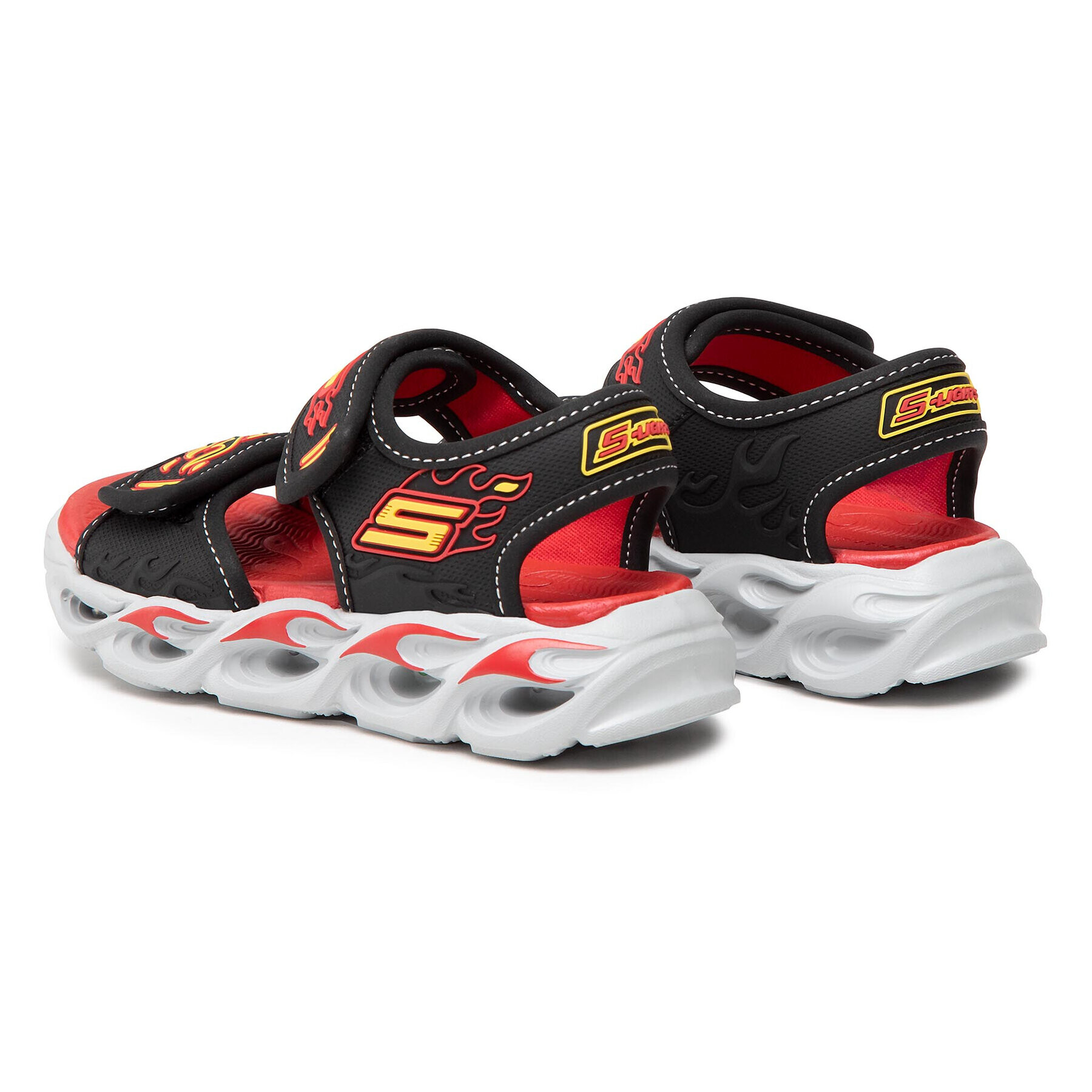 Skechers Сандали Thermo-Splash 400109L/BKRD Черен - Pepit.bg