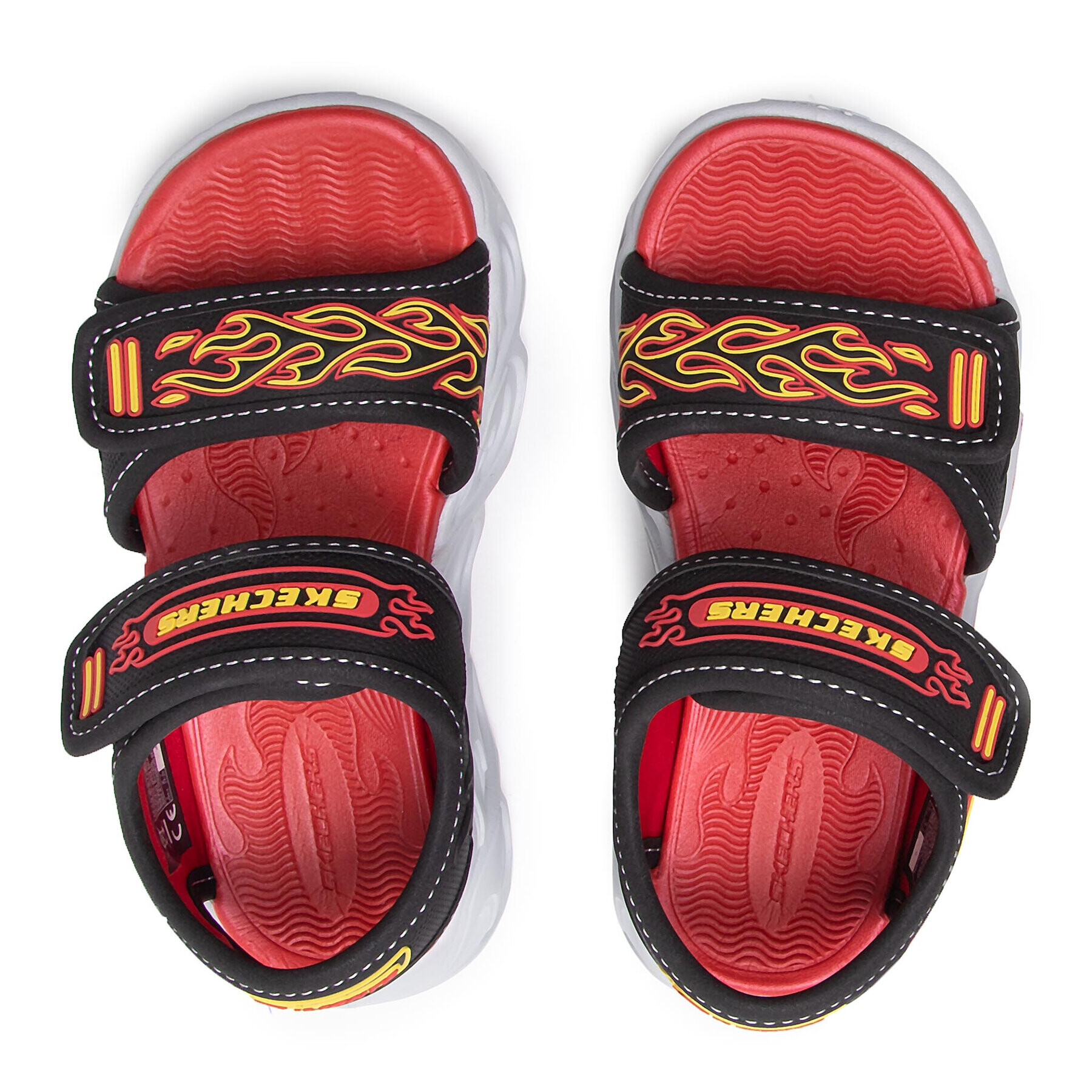Skechers Сандали Thermo-Splash 400109L/BKRD Черен - Pepit.bg